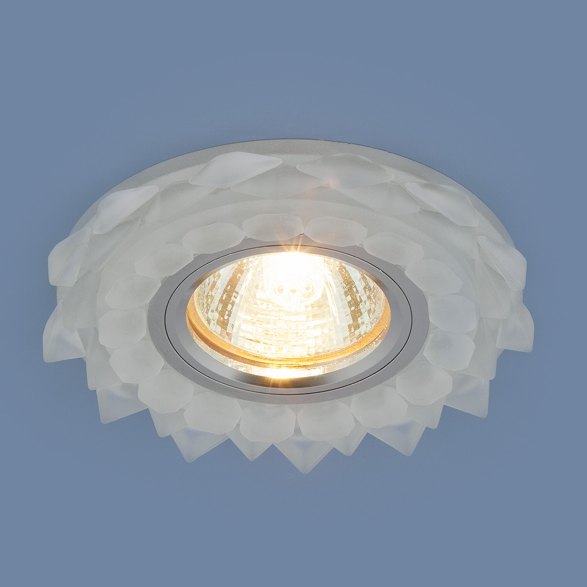 Светильник встраиваемый с подсветкой 2209 MR16 матовый лед Elektrostandard (распродажа)