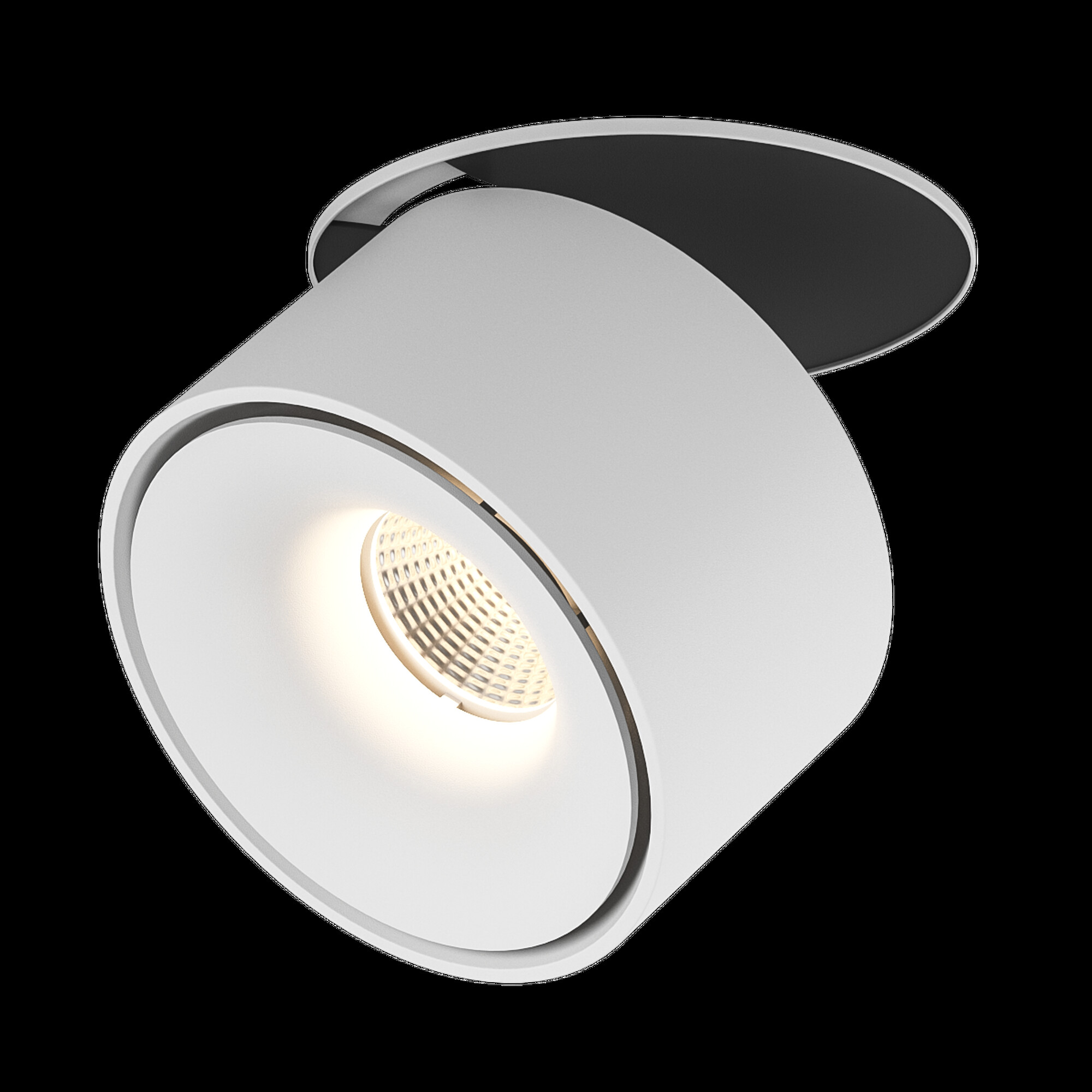 Светильник встраиваемый наклонно-поворотный LK, Белый, 15Вт, IP20, 3000К SWG