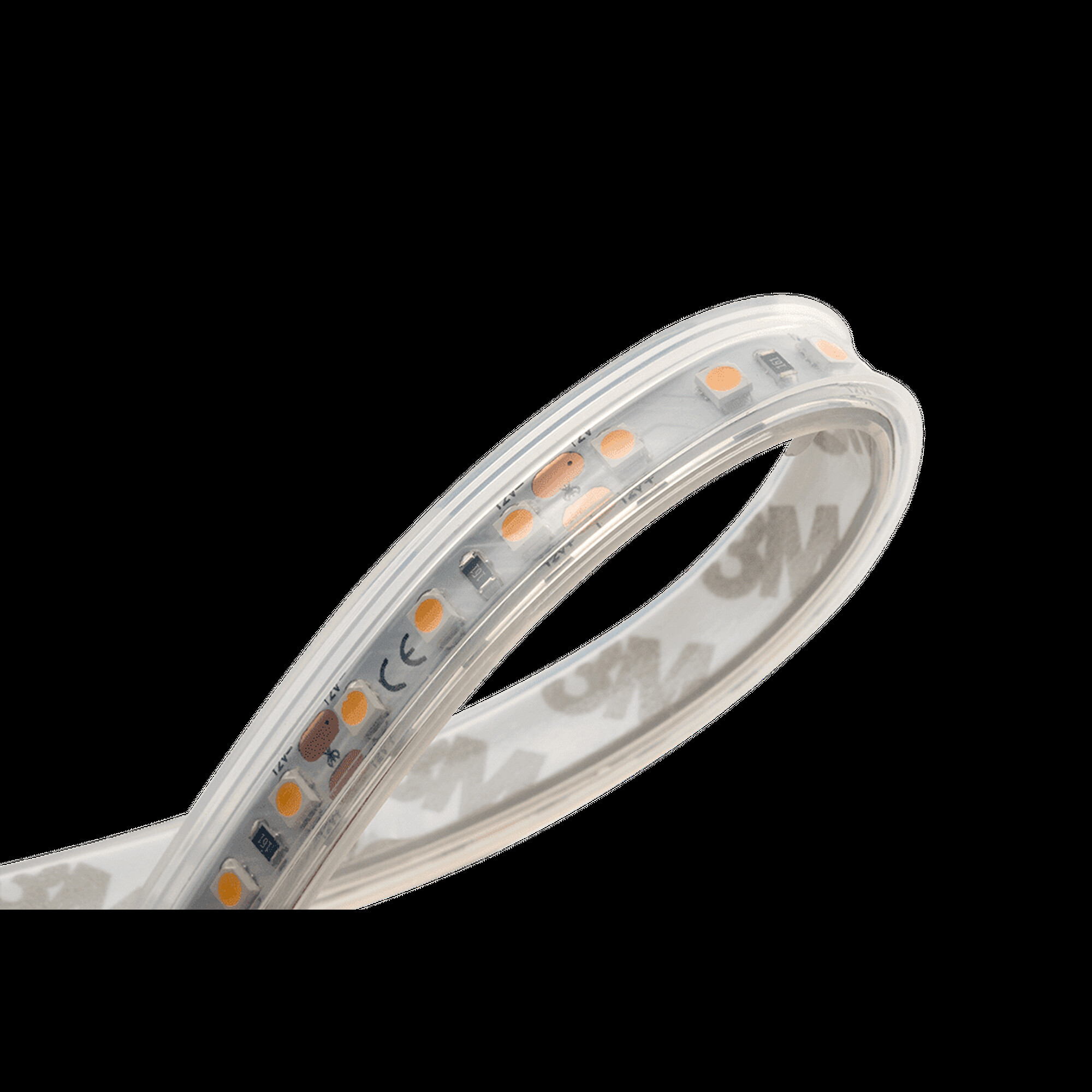 Лента светодиодная LUX3528 120LED/м 9,6Вт/м 12В IP65 Цвет:Теплый белый (2700K) (1метр) SWG