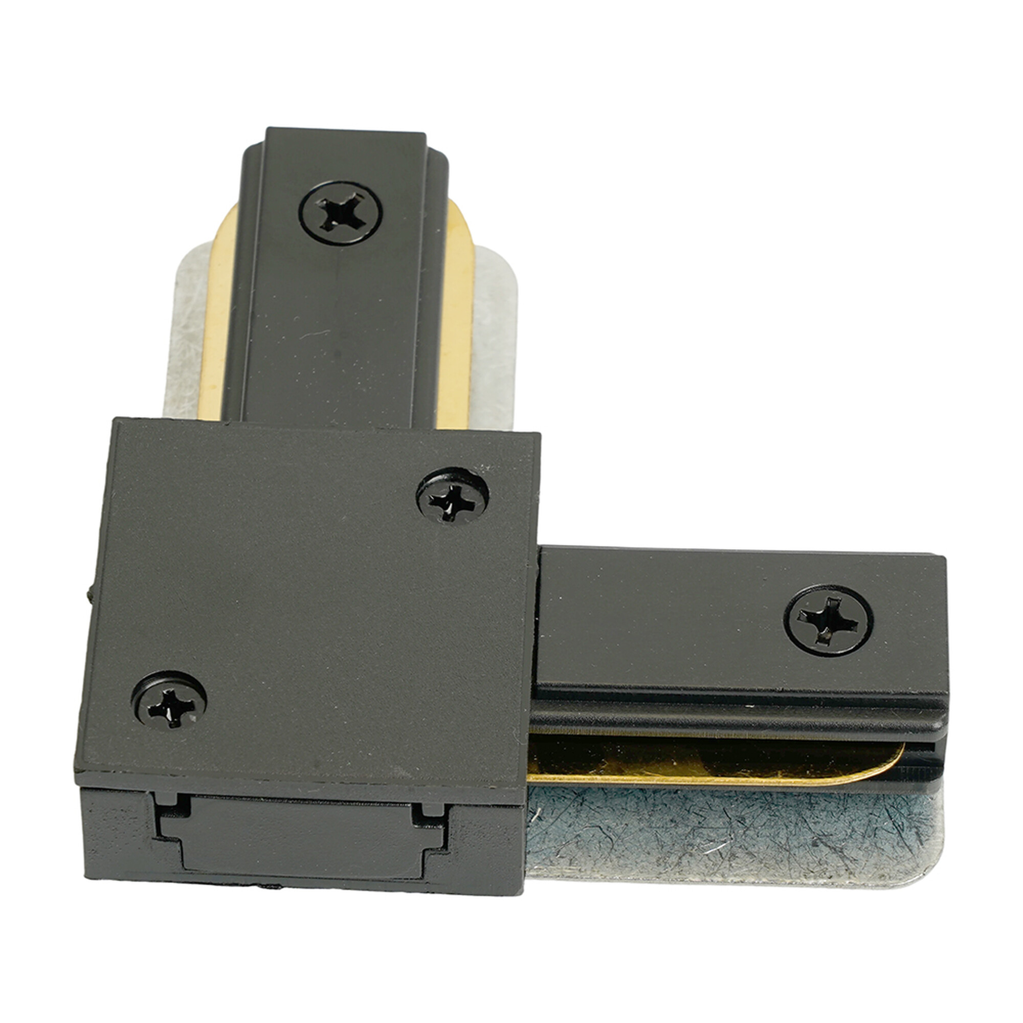 Коннектор угловой для шинопровода, чёрный, LD1021 для CAB1007 Feron