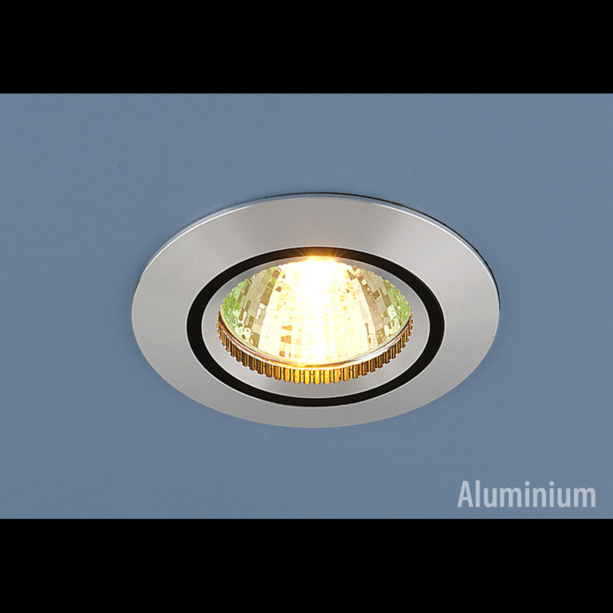 Светильник встраиваемый 5106 MR16 серебро/чёрный Elektrostandard (распродажа)