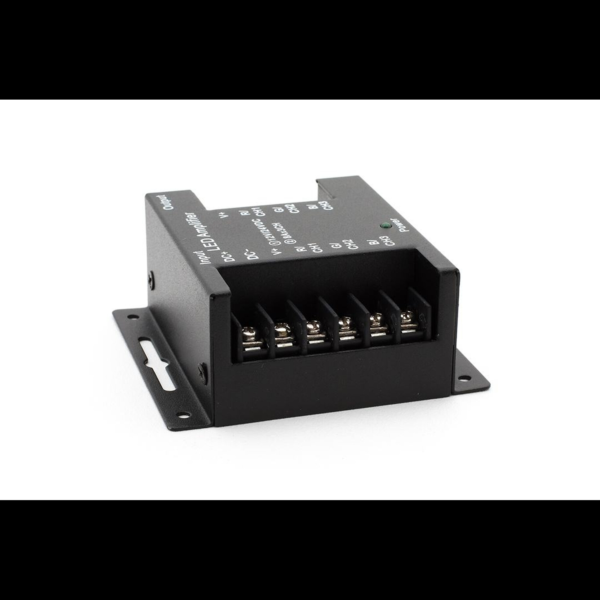 Усилитель RGB,24А,Черный SWG