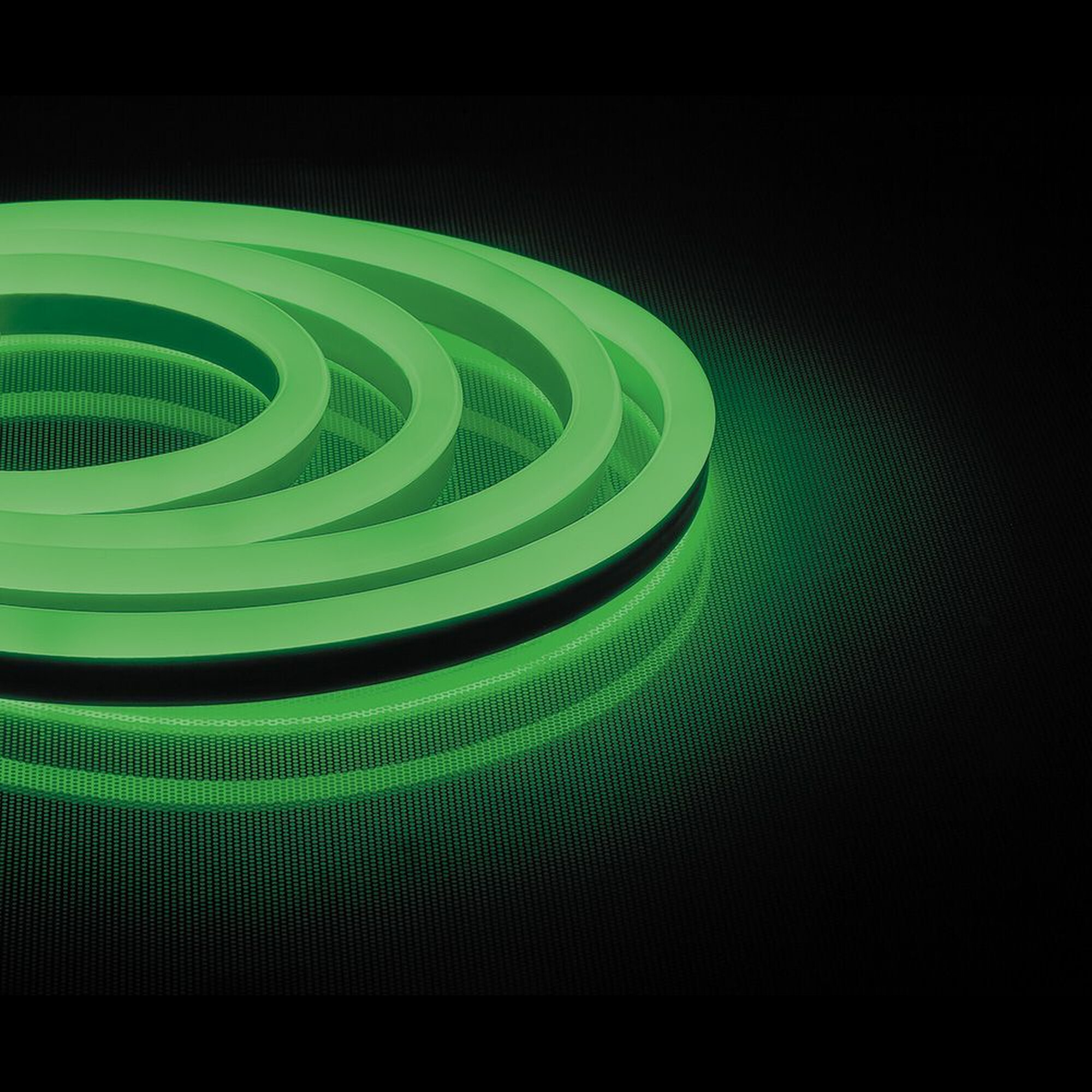 Cветодиодная LED лента LS720 неоновая, 120SMD(2835)/м 9.6Вт/м 50м IP67 220V зеленый Feron