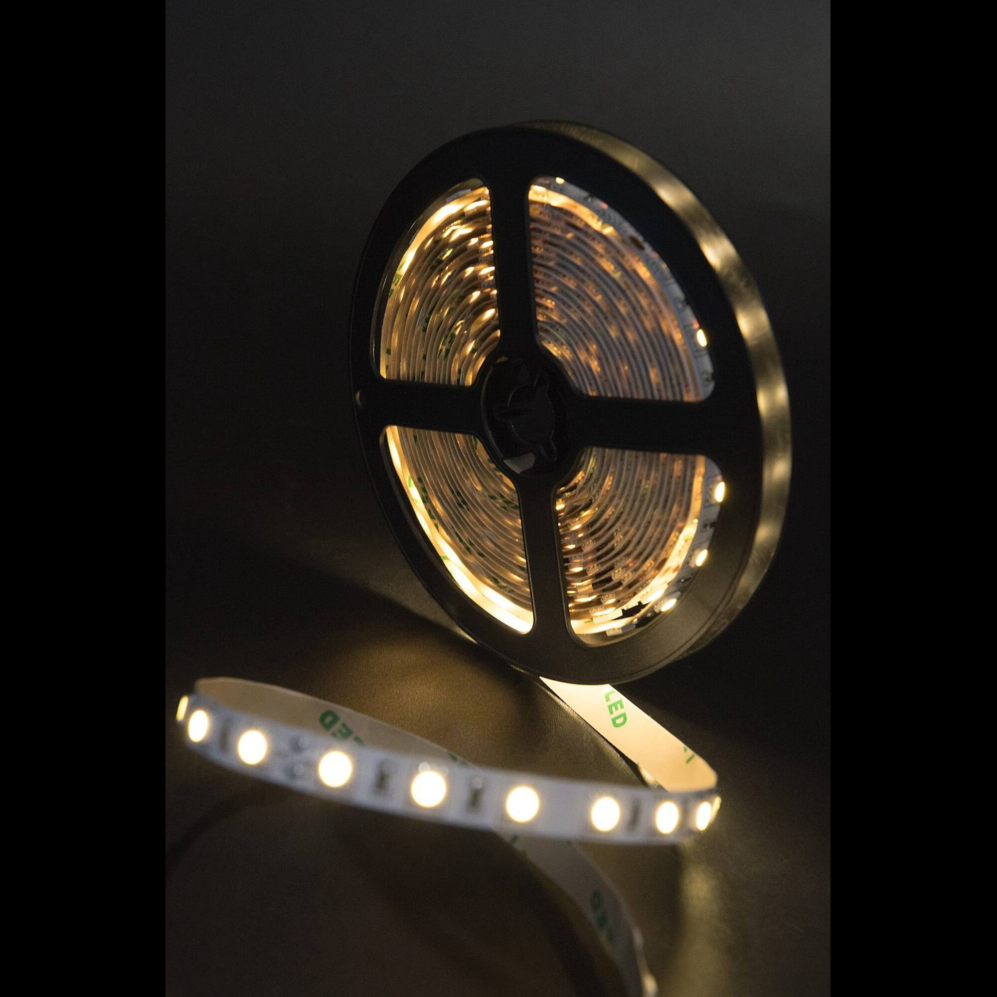 Лента светодиодная стандарт SMD5050 60LED/м 14,4Вт/м 24В IP20 Цвет:Нейтральный (1метр) 3М SWG 