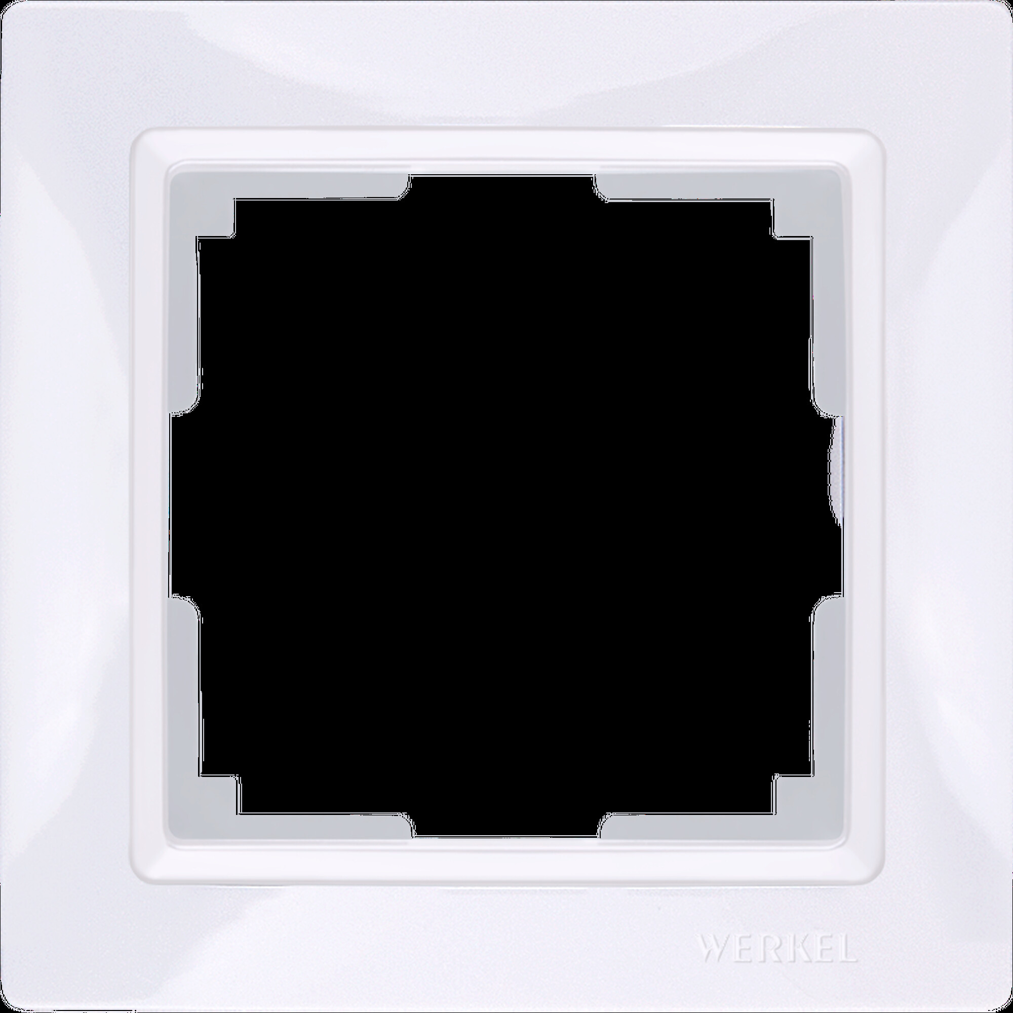 Рамка на 1 пост (белый, basic) / WL03-Frame-01 (распродажа)