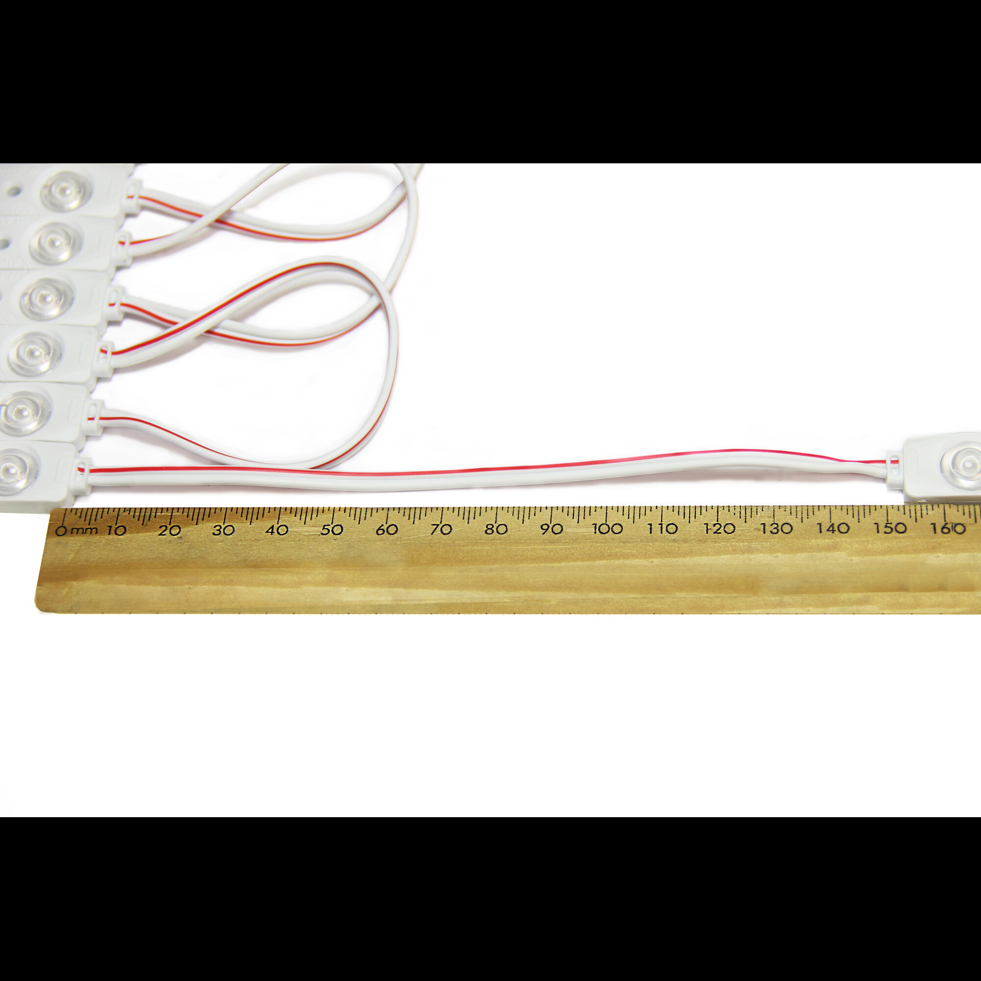 Модуль светодиодный 2 SMD 2835 1Вт 80Лм Синий (с линзой 160) -1шт. SignImpress