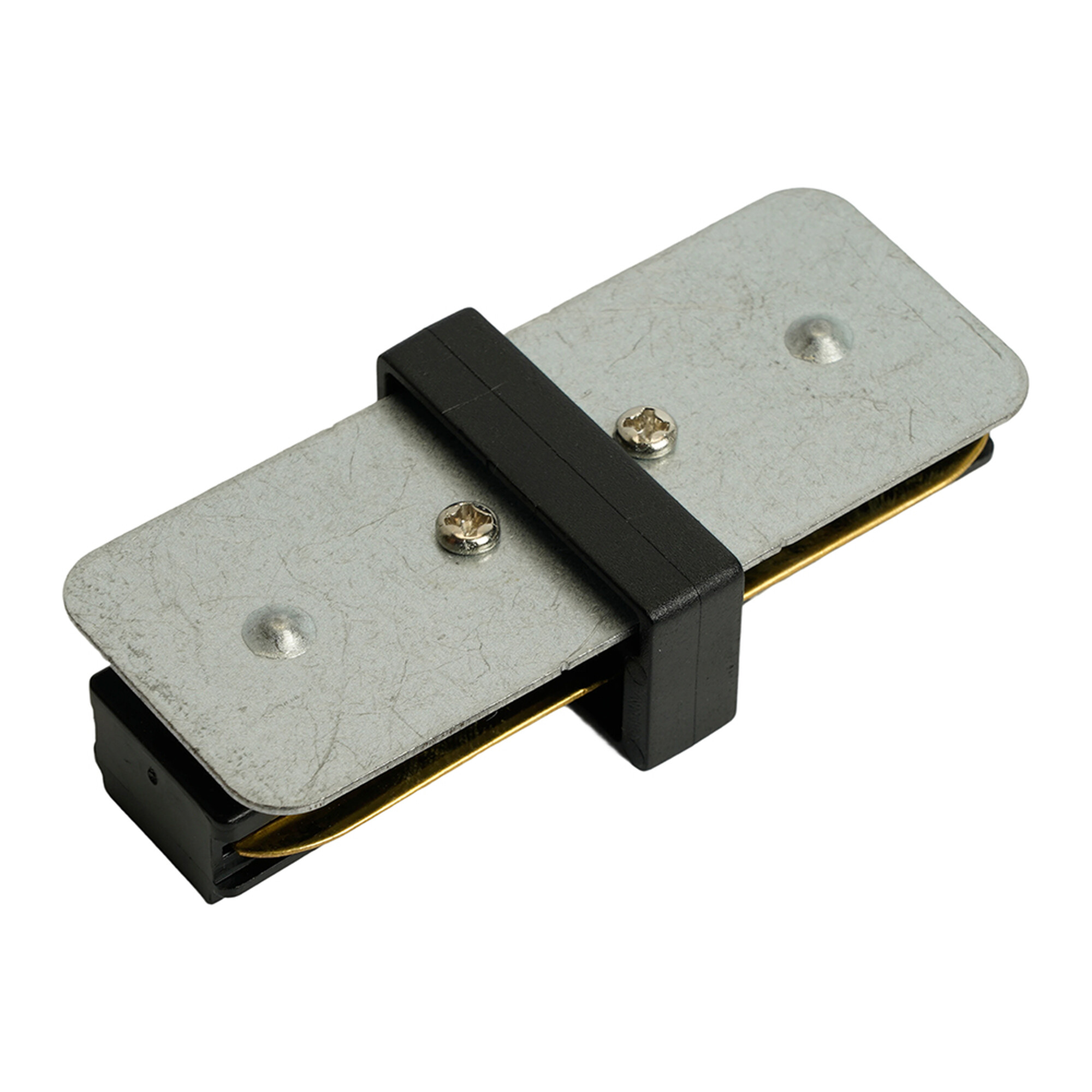 Коннектор прямой для шинопровода, чёрный, LD1020 для CAB1007 Feron