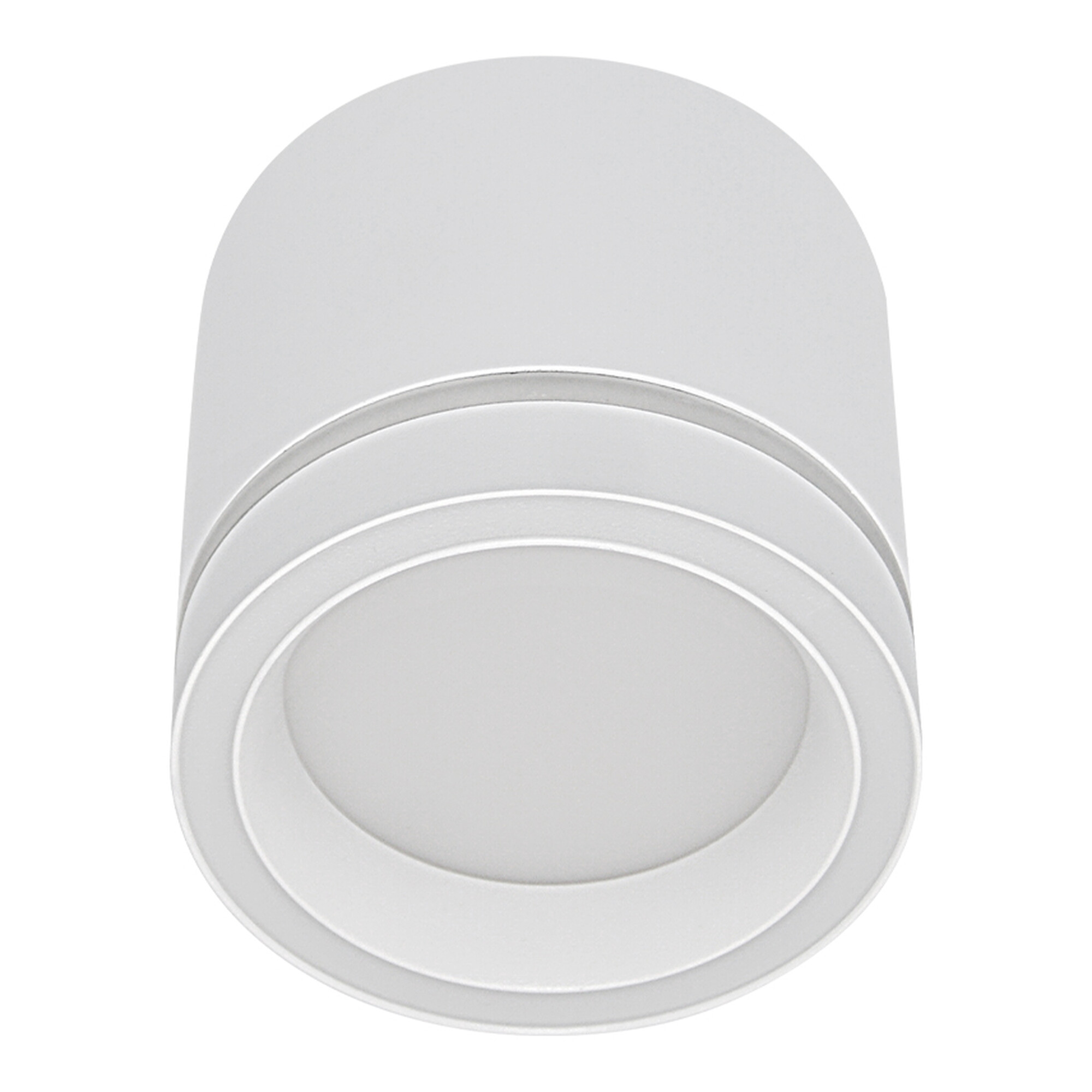 Светильник накладной под лампу GX53 с акрилом 010301 Белый SignImpress