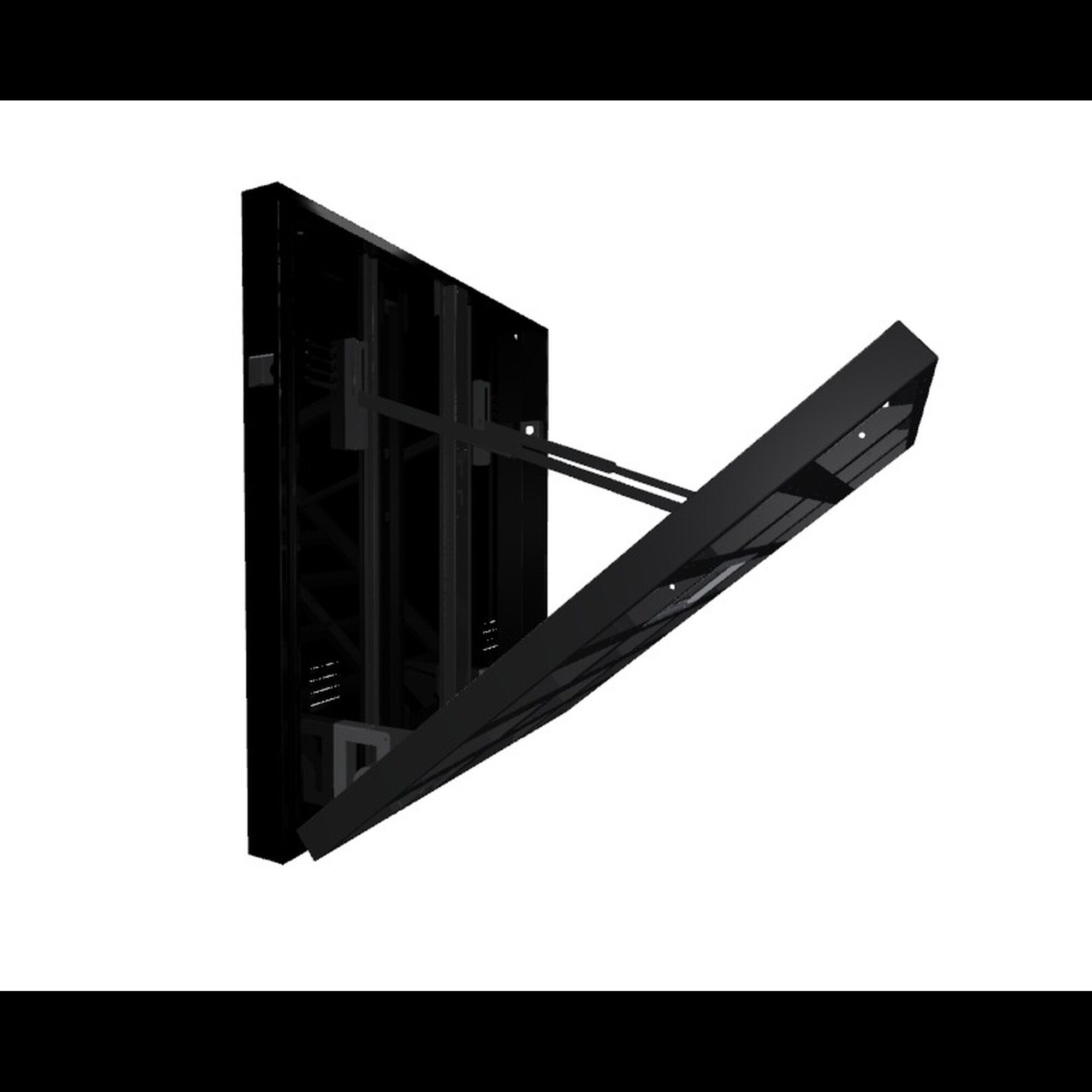 Кабинет металлический фронтальный откидной 960*960