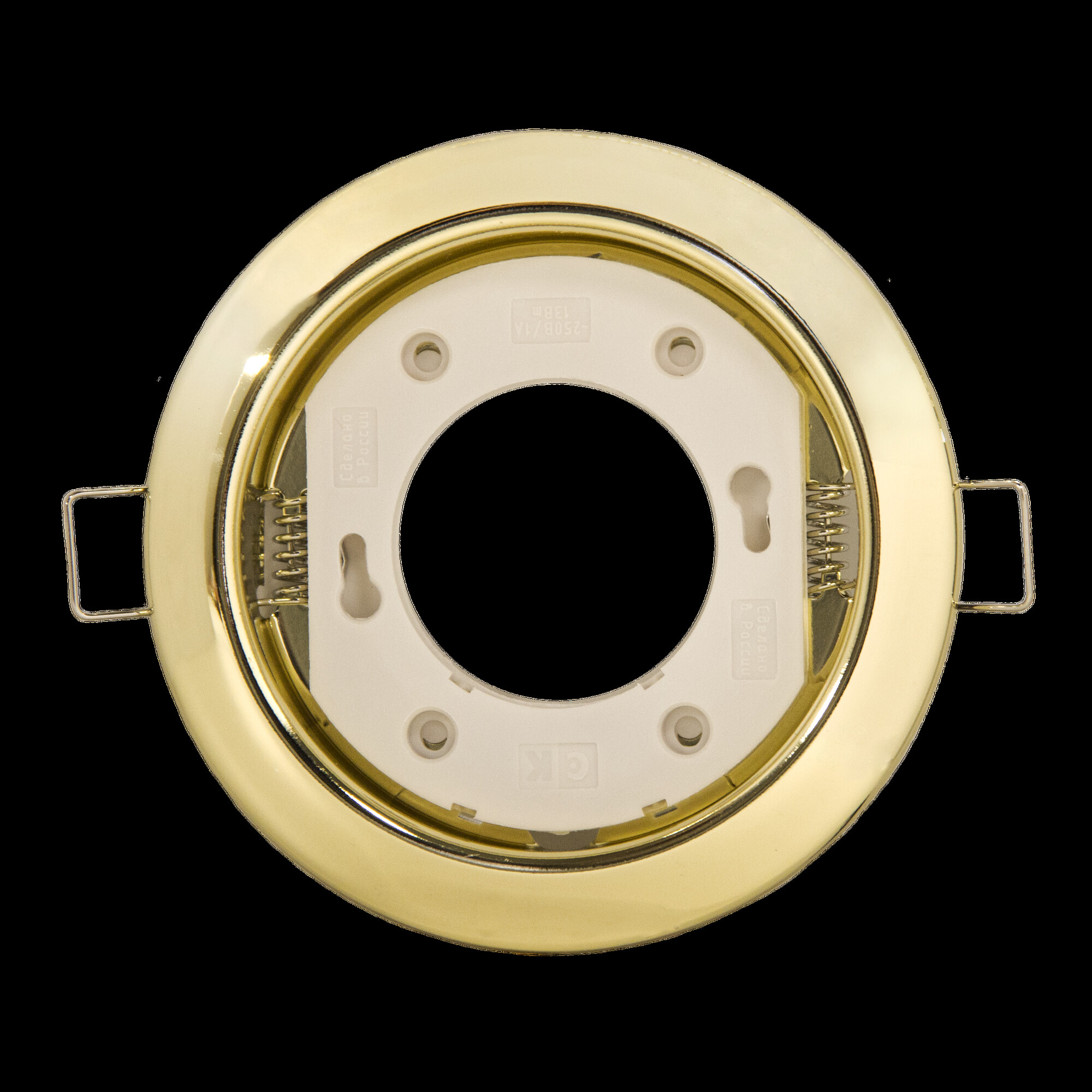 Светильник встраиваемый GX53 U золото (85шт в коробке) - 1 штука