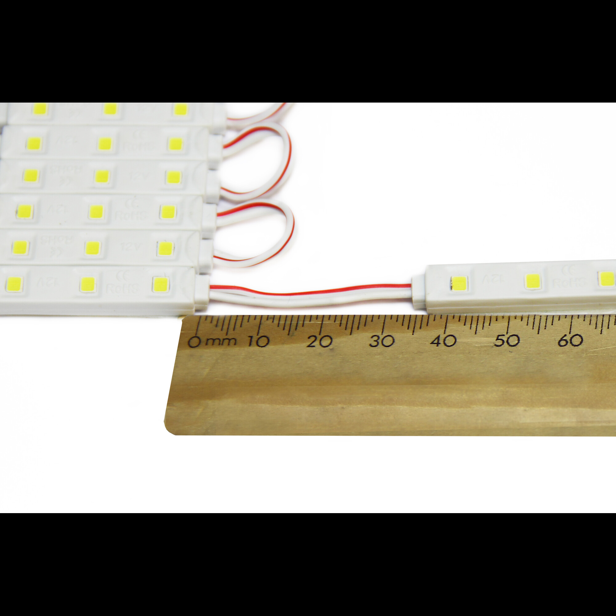 Модуль светодиодный mini 3 SMD 2835 0,4Вт 30Лм 6000К-6500К (без линзы 120) - 1шт.SignImpress