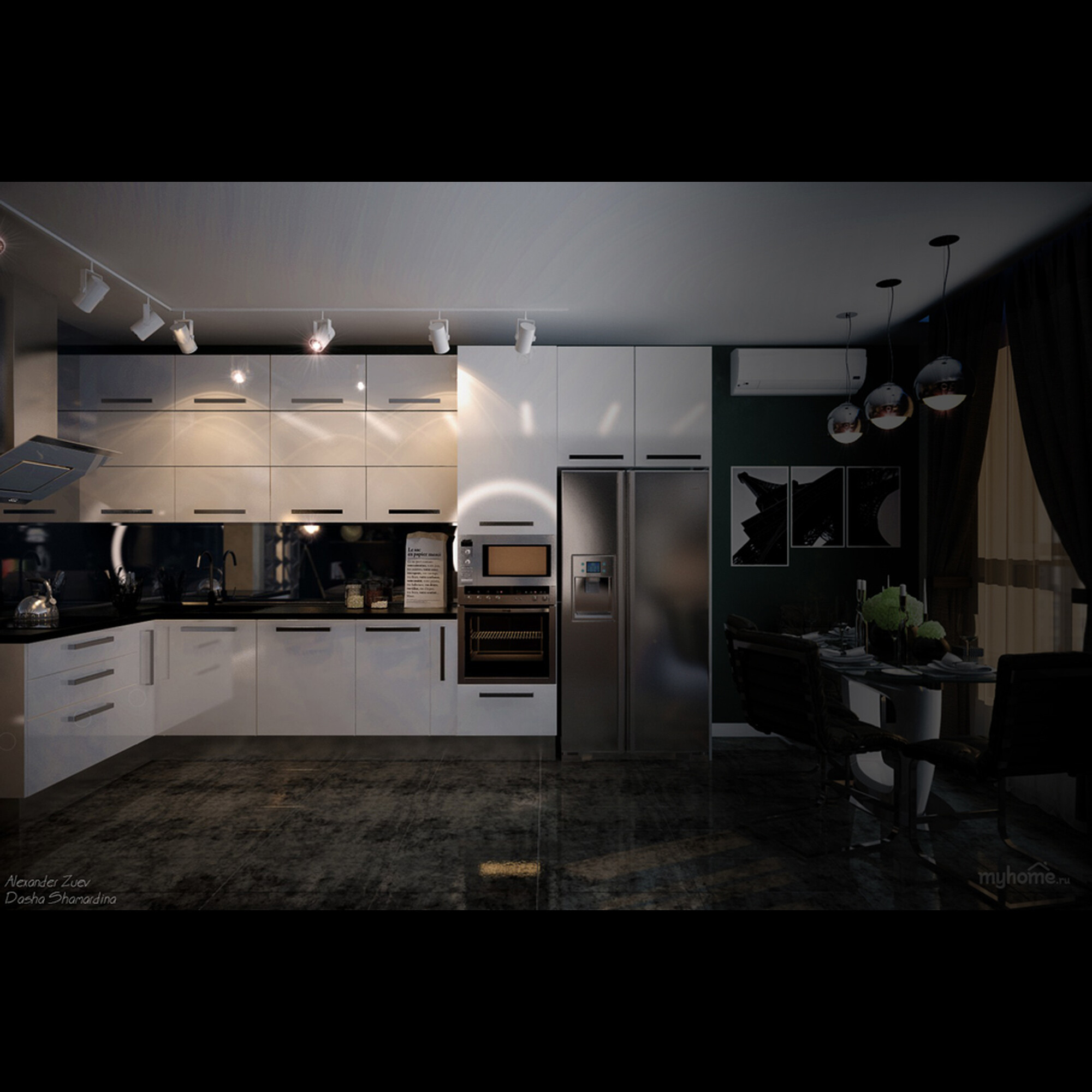 Светильник трековый AL101, 8W, 720 Lm, 4000К, 35 градусов, белый Feron (распродажа)