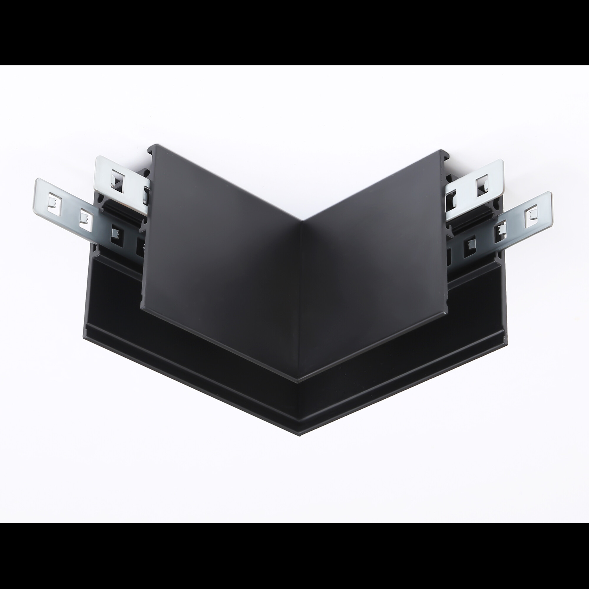 Коннектор угловой для накладного шинопровода Magnetic GL3372 BK черный Ambrella light