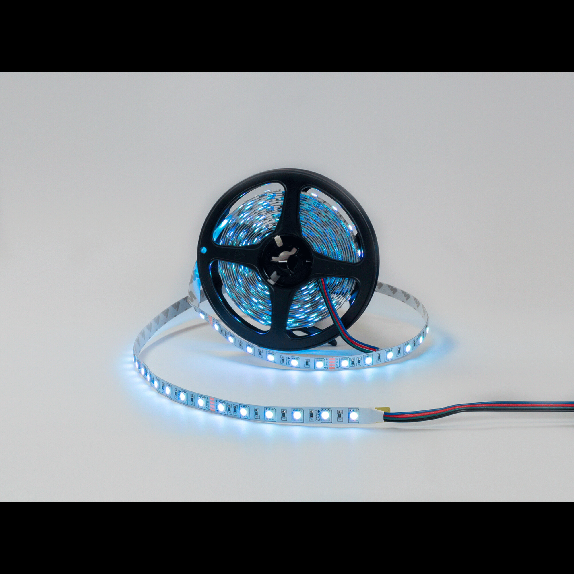 Лента светодиодная стандарт SMD5050 60LED/м 14,4Вт/м 24В IP20 Цвет:RGB (1метр) 3М SWG