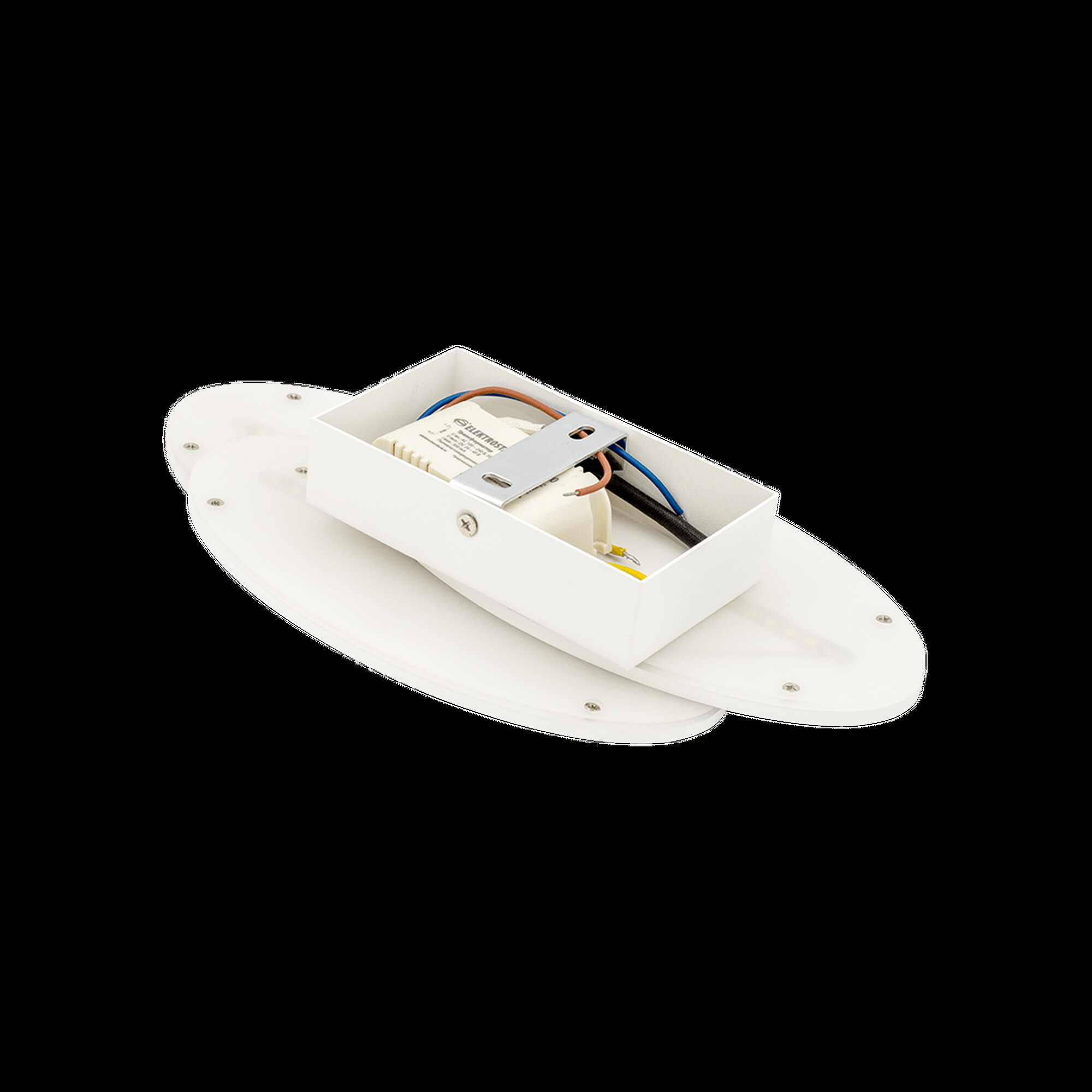 Светильник настенный O-SHADE, Белый, 12Вт, 3000K, IP20, GW-6809R-12-WH-WW SWG