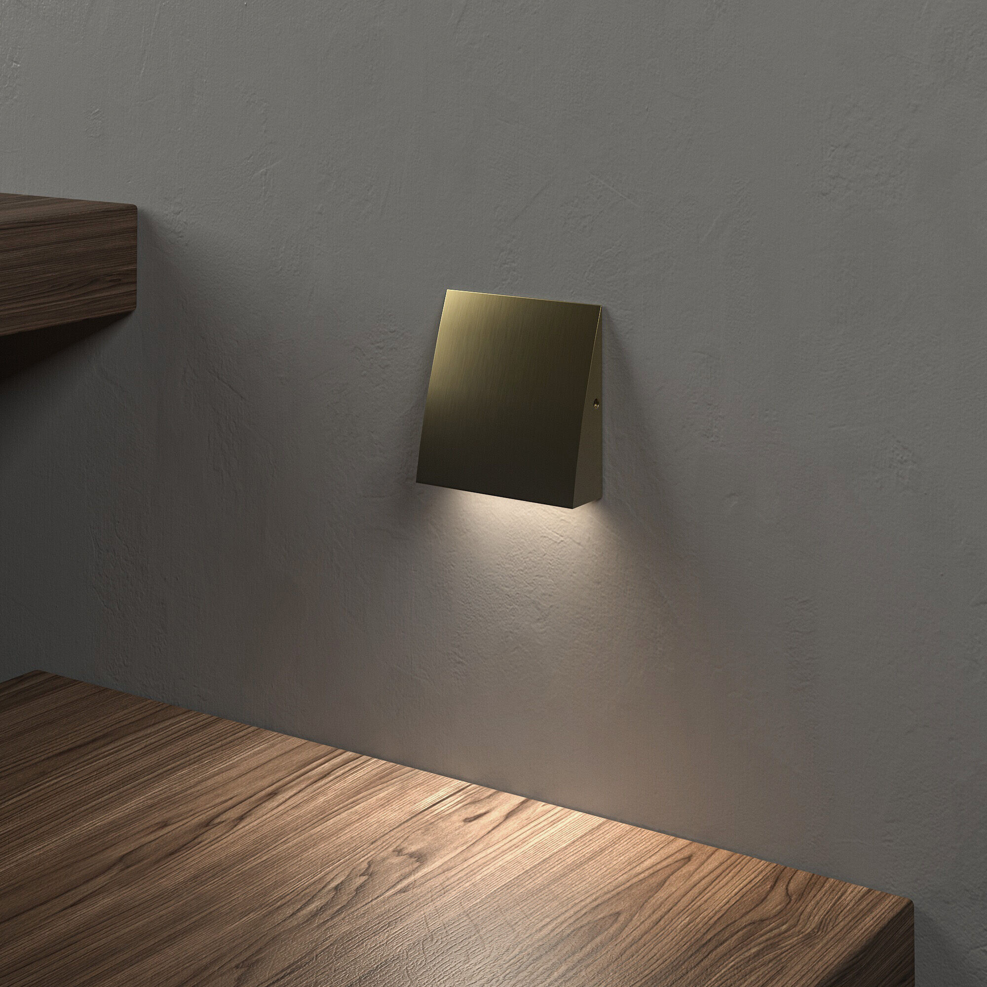 Светодиодная подсветка для лестниц 40159/LED 4000K Латунь Elektrostandard