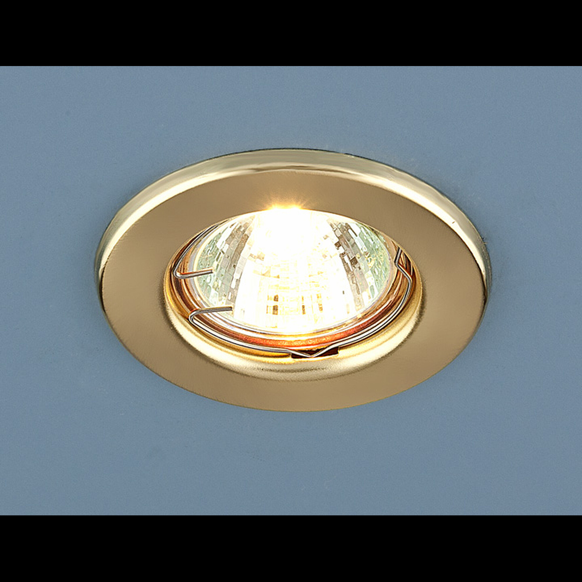 Светильник встраиваемый 9210 MR16 матовое золото Elektrostandard (распродажа)