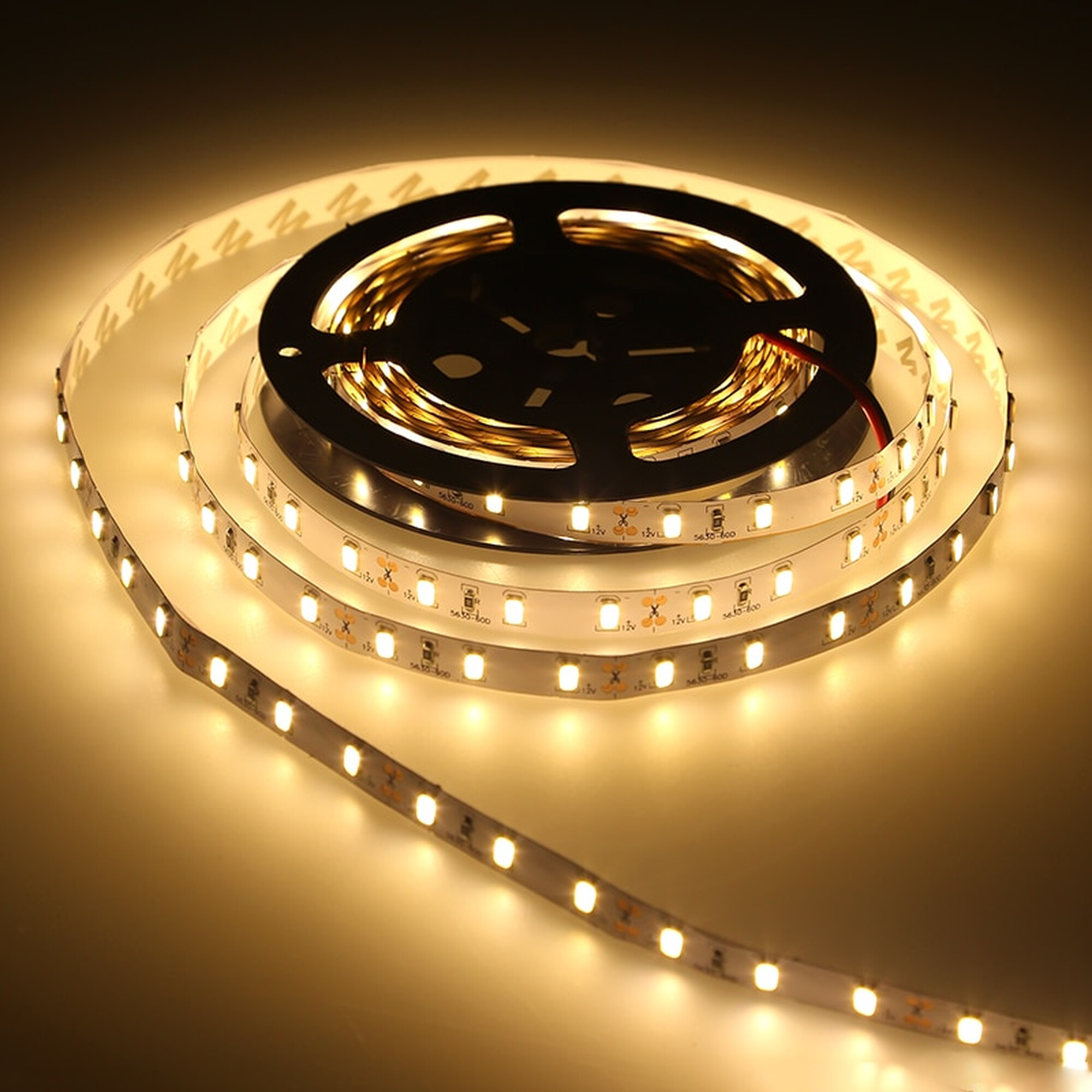 Лента светодиодная SMD 5630 12вольт 30 Ватт 60  IP 33 теплый белый (1метр) LedCraft (распродажа)