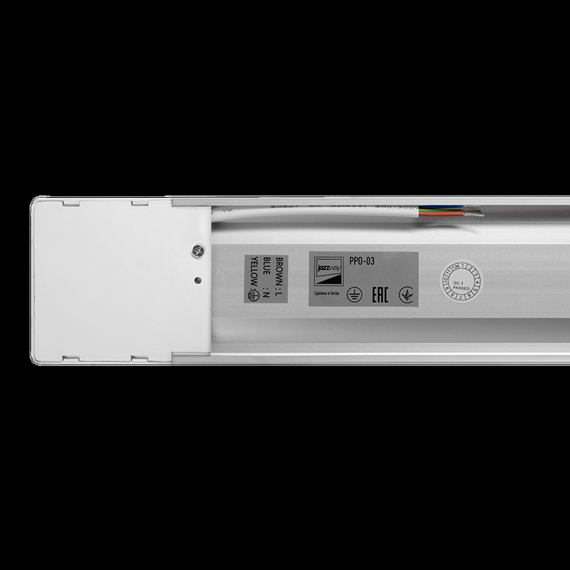 Светильник светодиодный накладной PPO-03 600 20W 6500K AL IP40 Jazzway