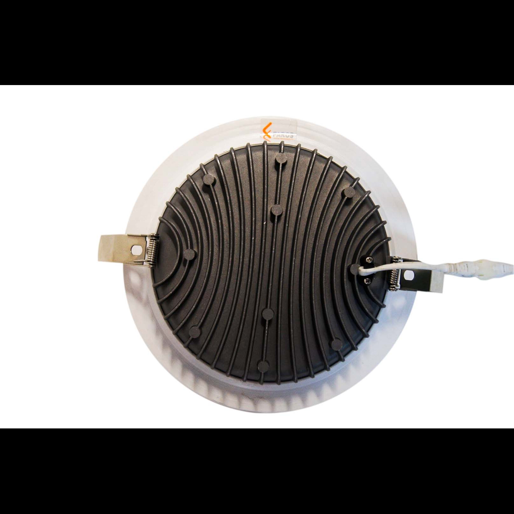 Светильник светодиодный FDL 91/DR 0.3A 25W прозрачный IP54 dowlight Faros