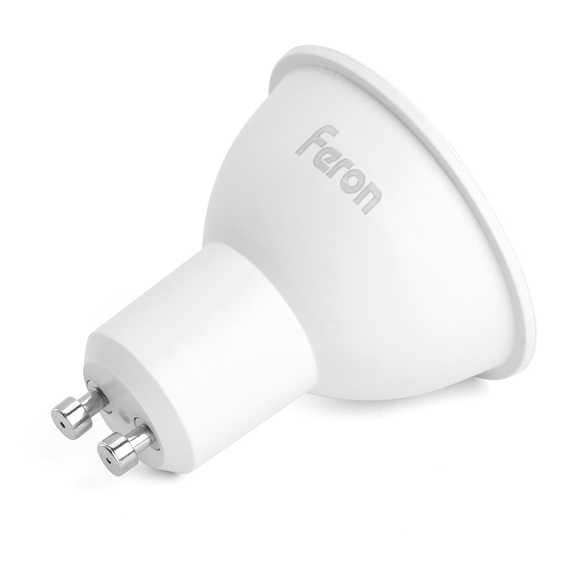 Лампа светодиодная, (5W) 230V GU10 6400K MR16, LB-24 Feron