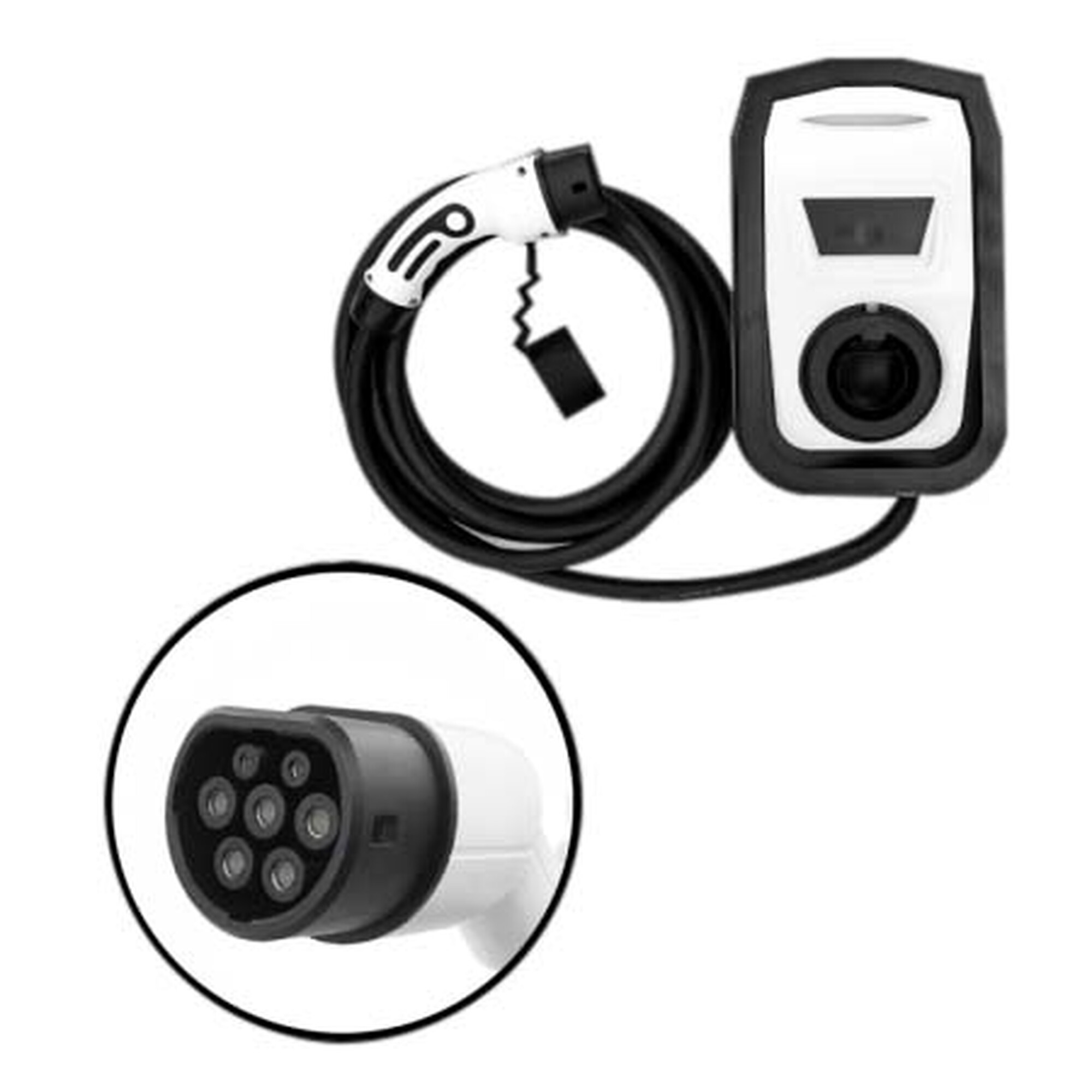 Зарядная станция, кабельная Type2 22кВт