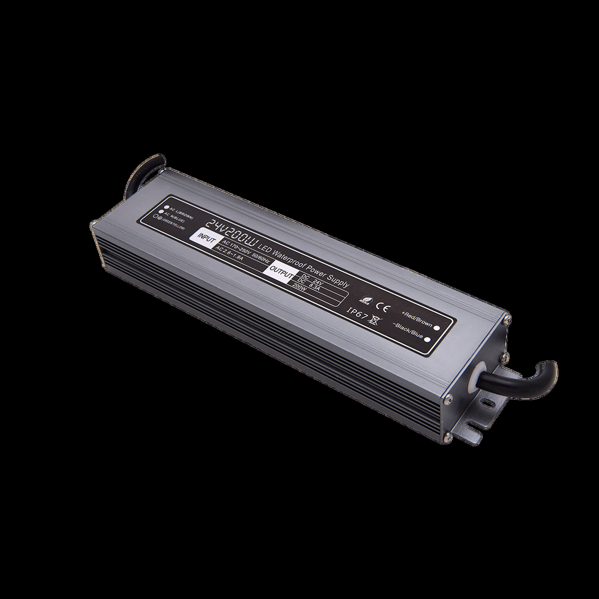 Блок питания MINI Al TPW, 200 W Влагозащитный, 24 V SWG