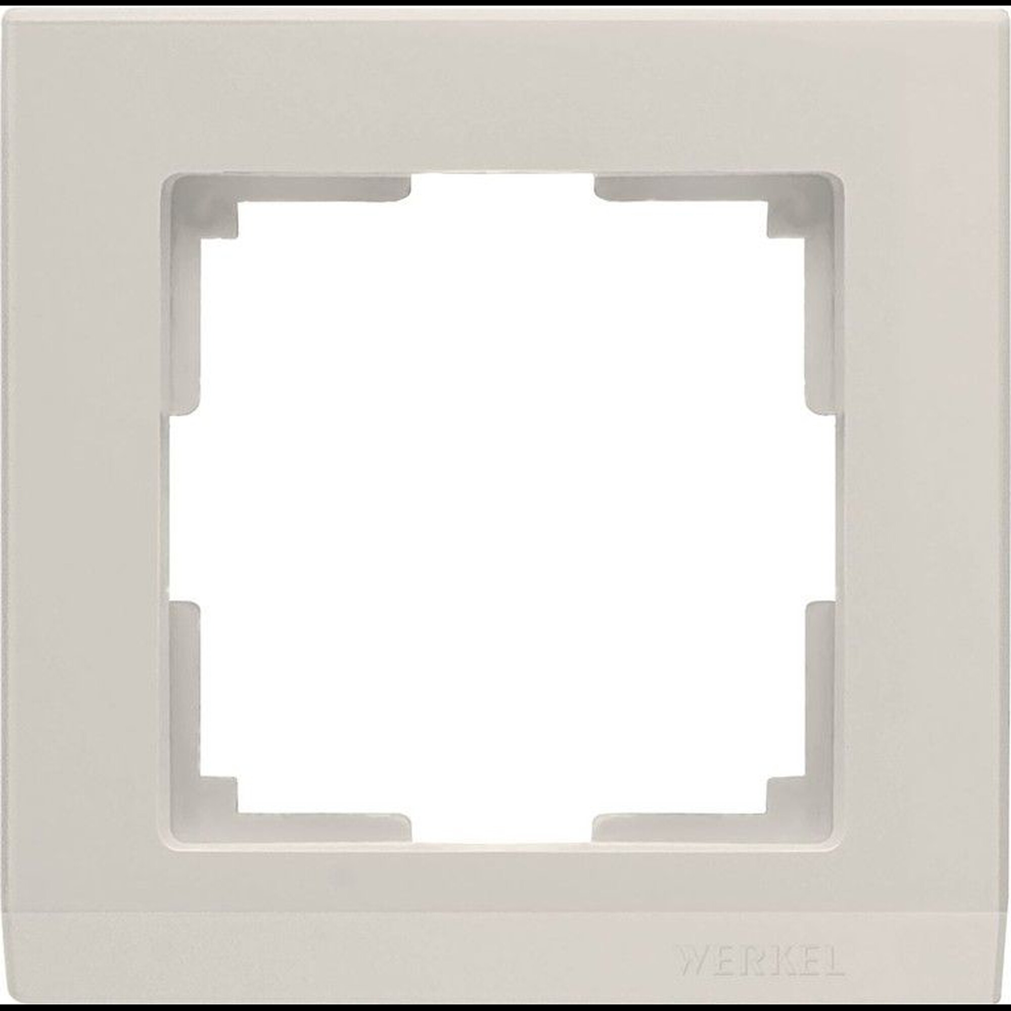 Рамка на 1 пост (слоновая кость) / W0011803 (распродажа)