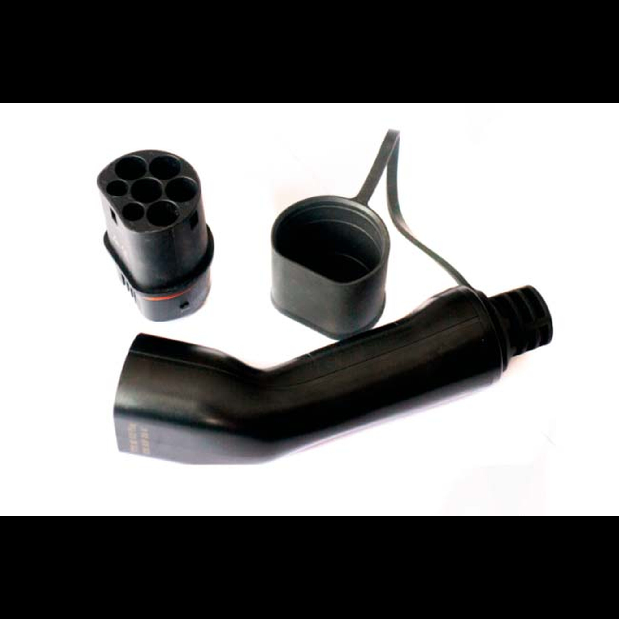 Коннектор Т2 3Рh 32А чёрный