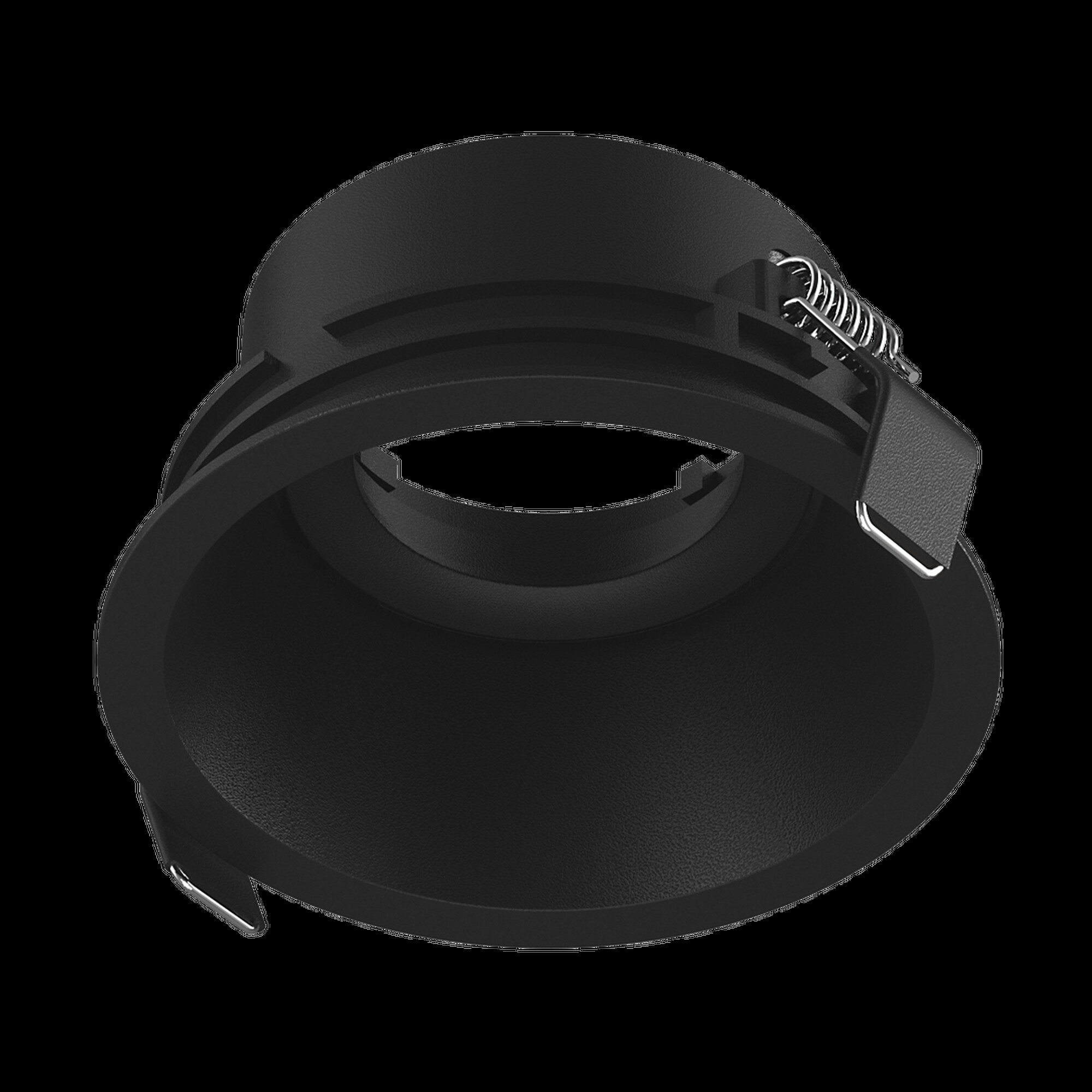 Корпус светильника встраиваемый наклонный COMBO-41-BL, черный, IP20 SWG