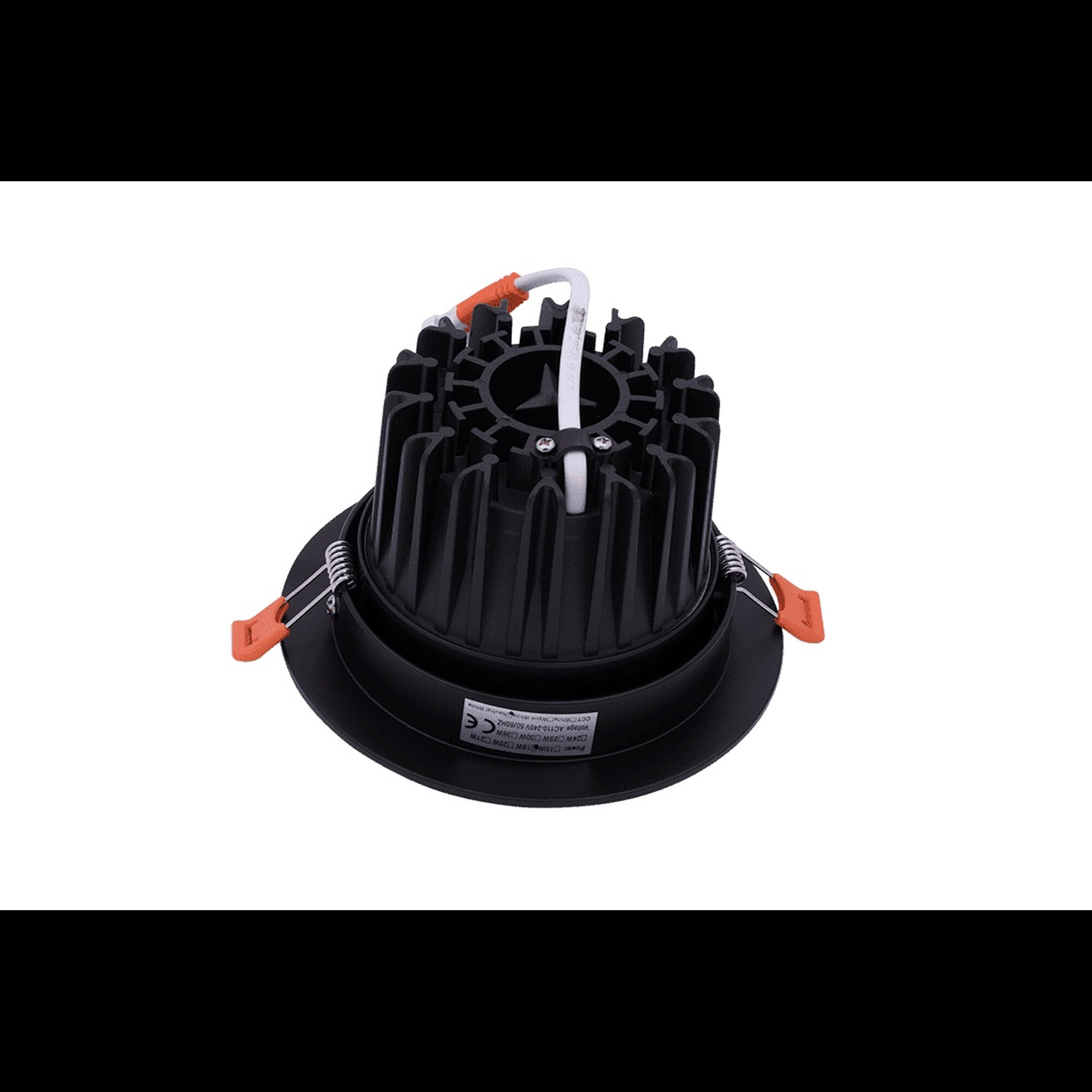 Светильник встраиваемый наклонный DLB-KZ-2 черный 7Вт IP20 Нейтральный белый (4000К) SWG