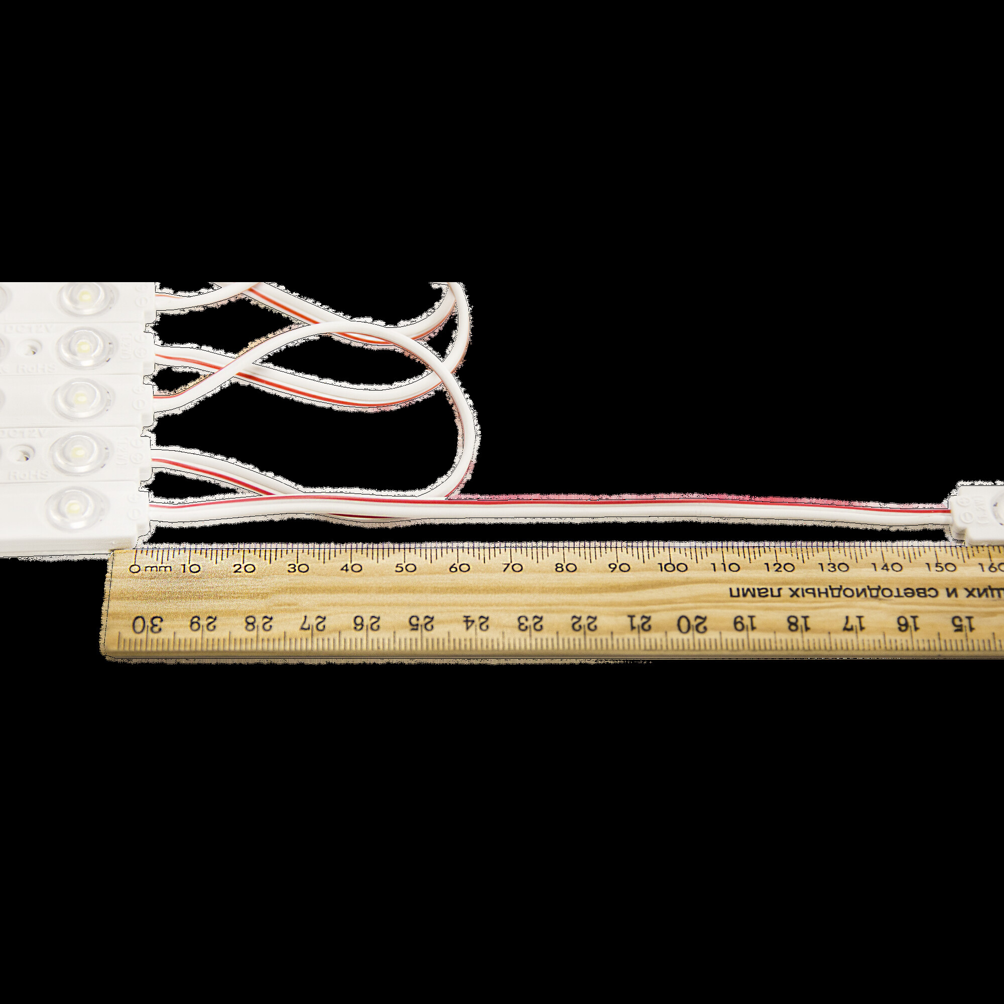 Модуль светодиодный 3 SMD 2835 1,2Вт 110Лм 6000К-6500К (с линзой 160) 3M -1шт. SignImpress