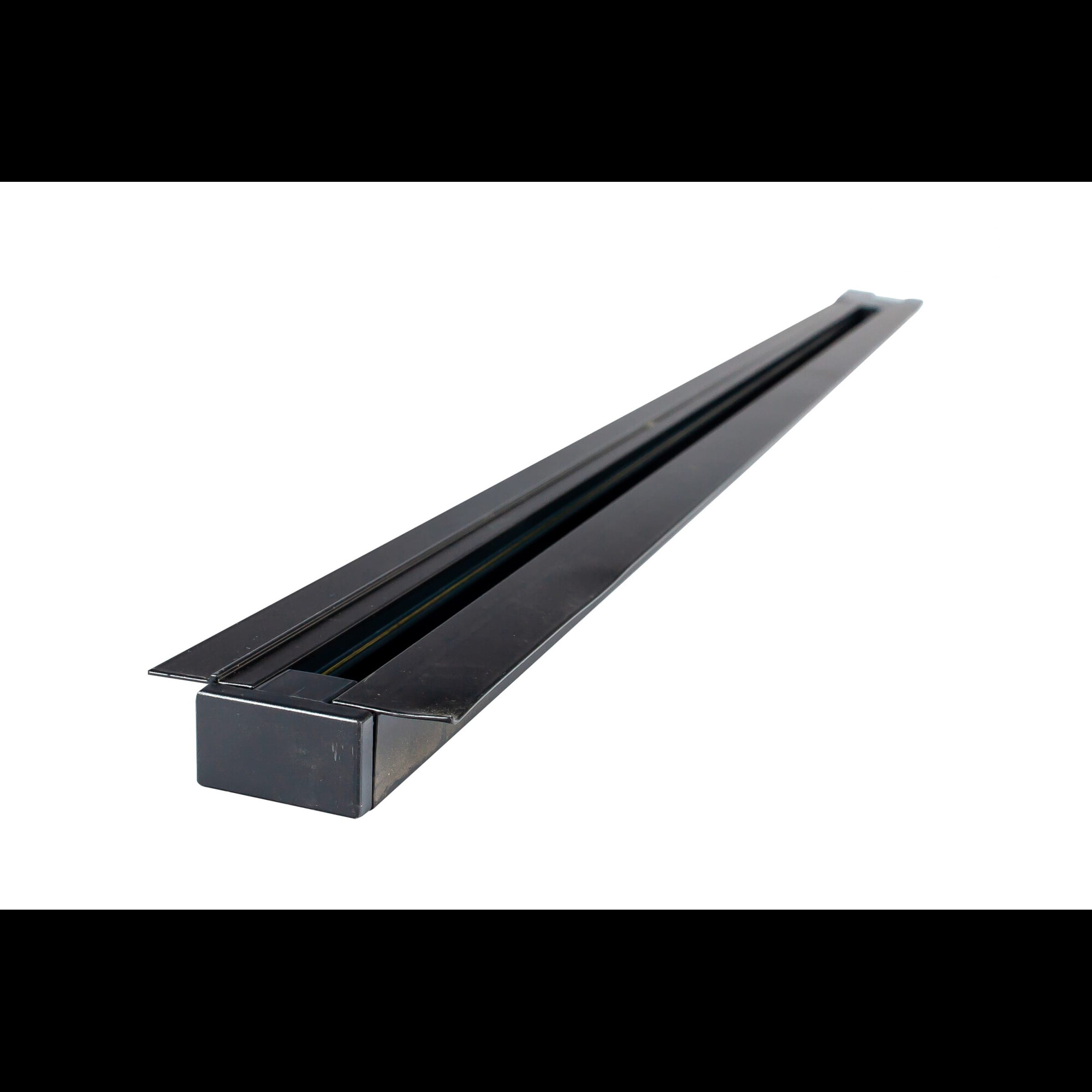 Шинопровод встраиваемый для трековых светильников,черный 1м (комплект) Feron 