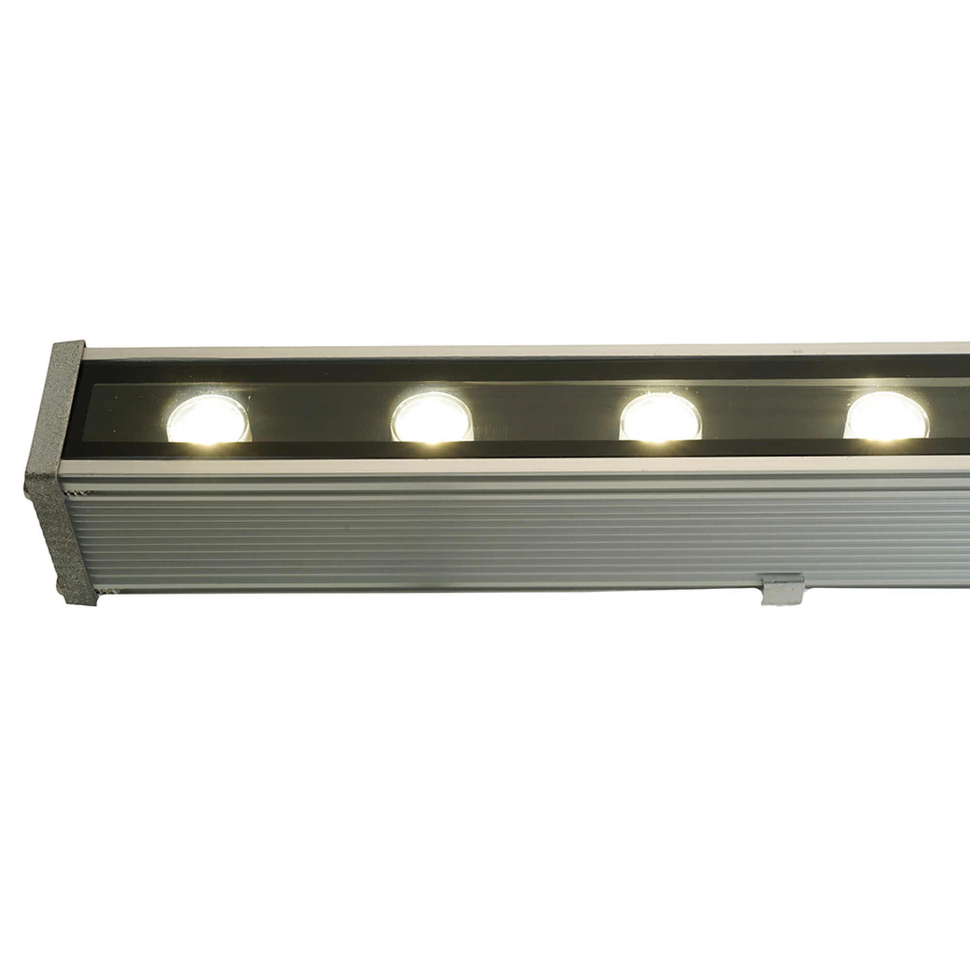 Светодиодный линейный прожектор для подсветки стен, 4000К, 1000*40*48mm, 18W, IP65, LL-889 Feron