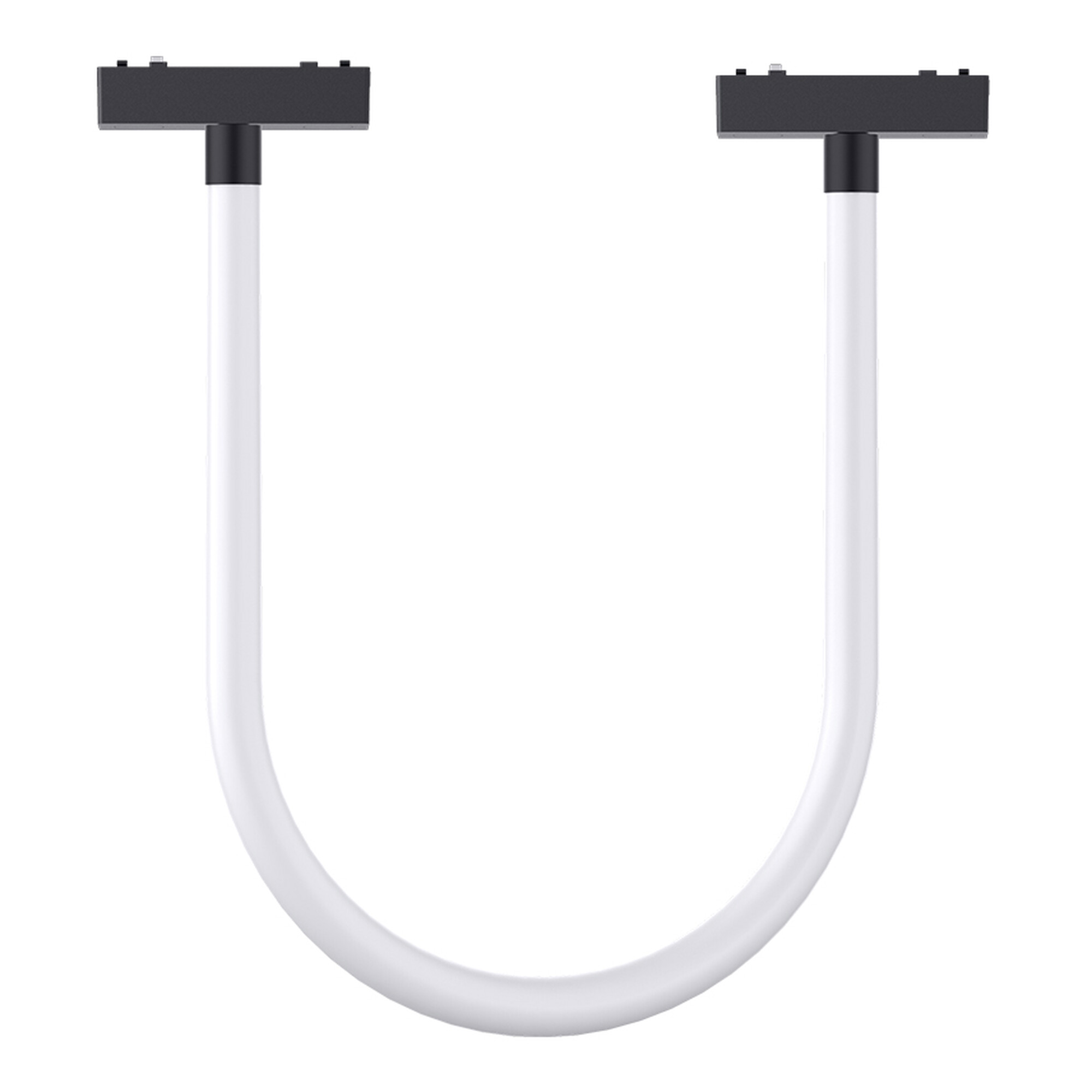 Светильник трековый однофазный магнитный подвесной Snake 48В 48Вт 4000К Чёрный 3года SignImpress