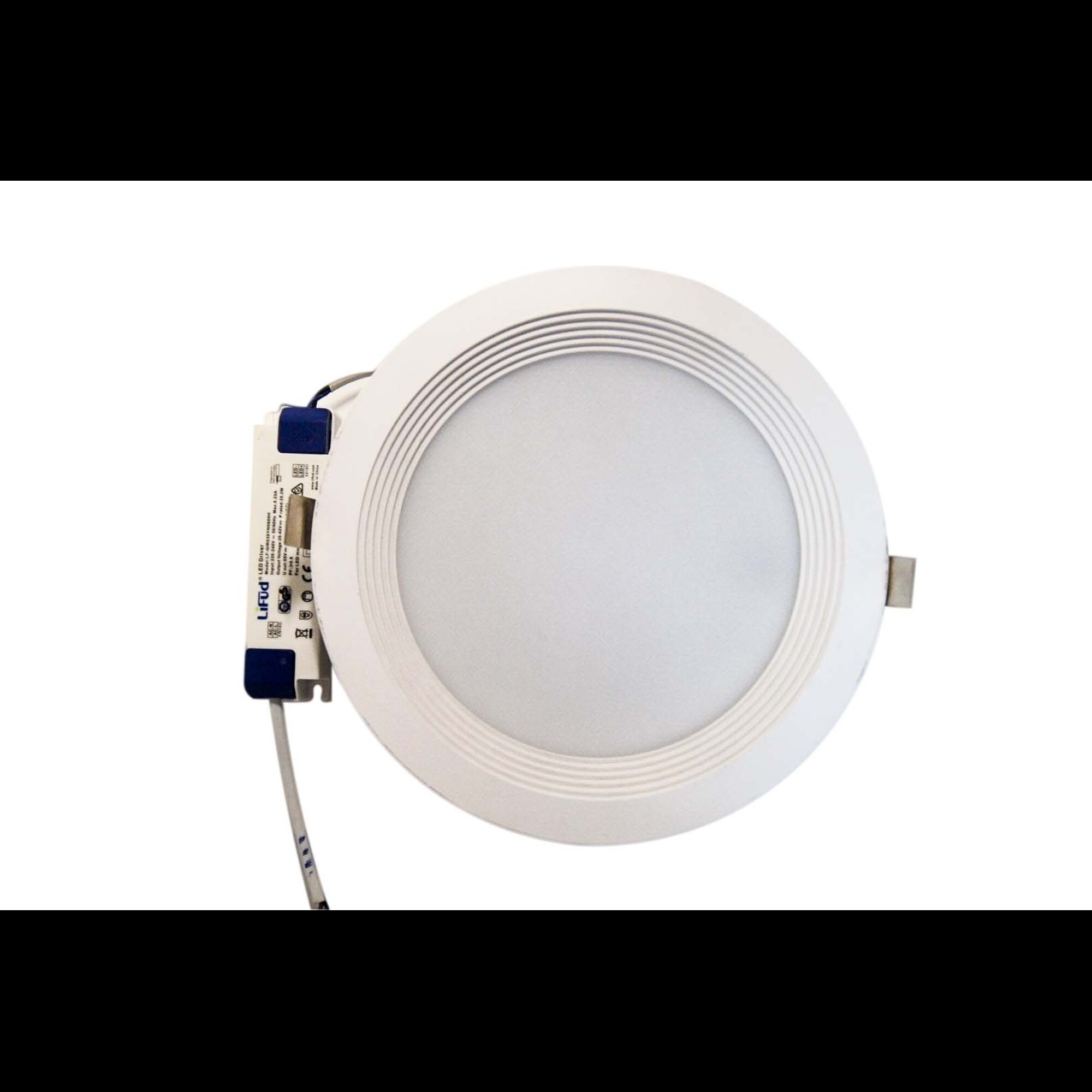 Светильник светодиодный FDL 91/DR 0.3A 25W прозрачный IP54 dowlight Faros