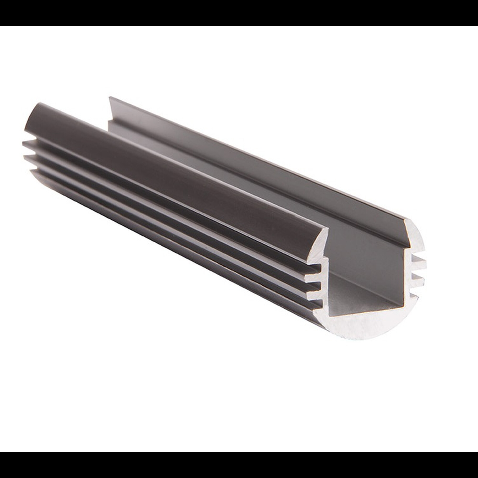 Профиль круглый PAL1818 (2м) анодированный Jazzway