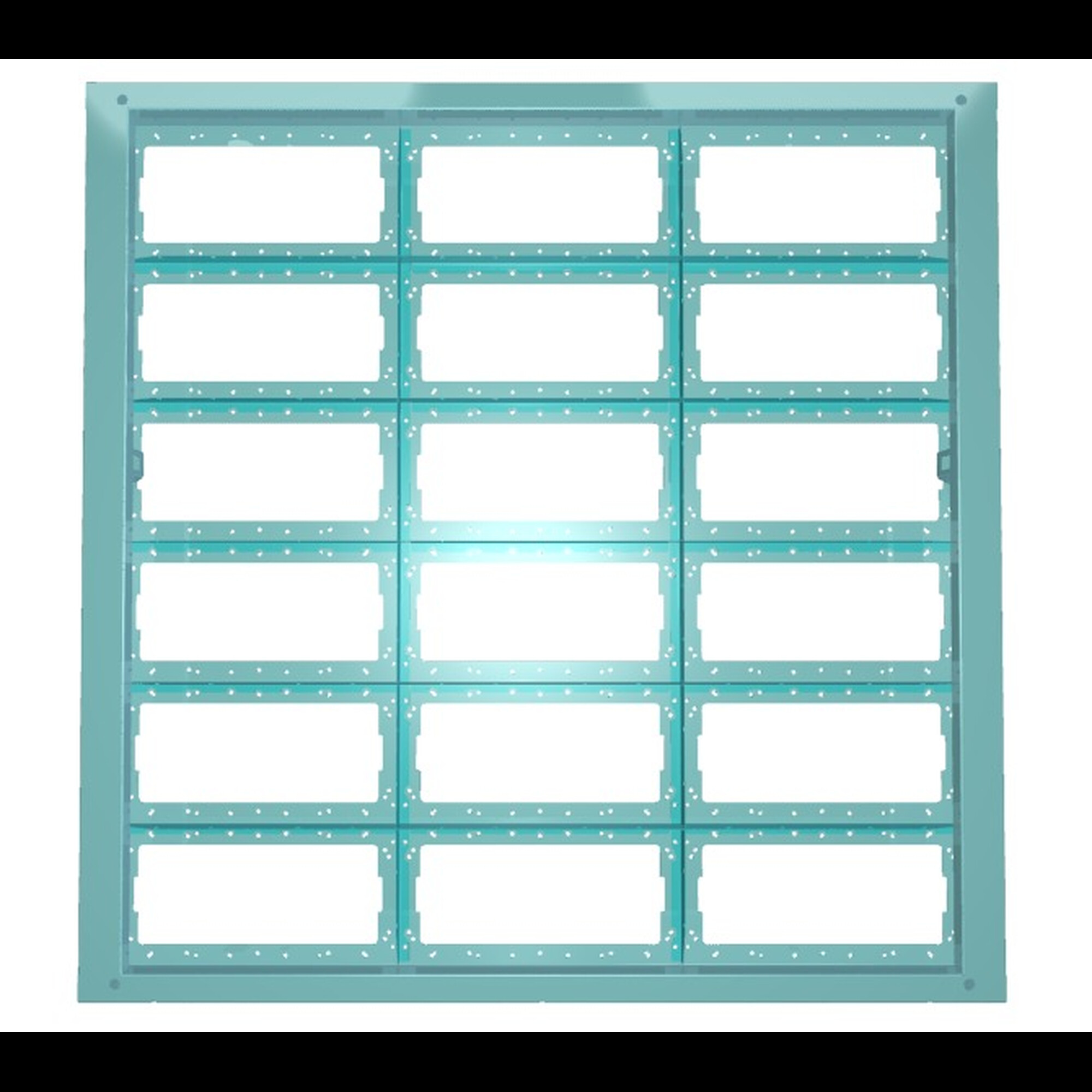 Кабинет металлический интерьерный (без задней крышки) 960*960