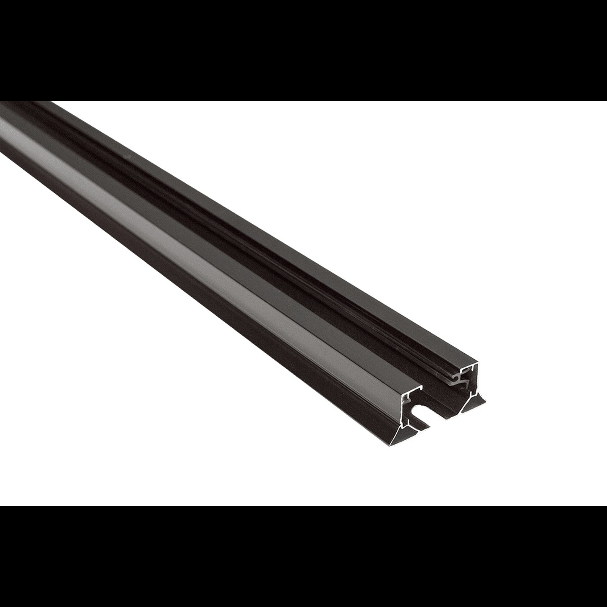 Шинопровод (трек) черный 1,5м. SWG (распродажа)