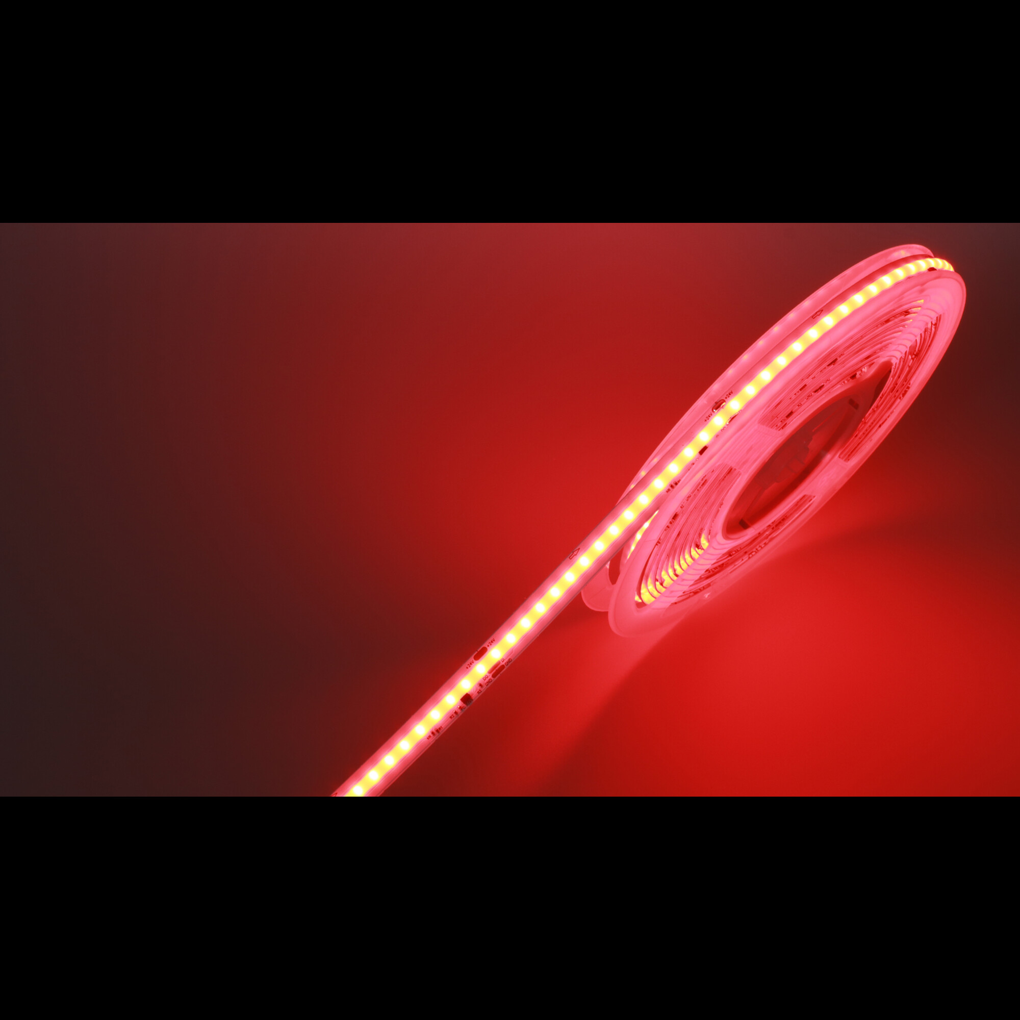 Лента светодиодная ПРО COB, 480 LED/м, 12 Вт/м, 24В, IP20, Цвет: RGB SPI (1м.) SWG 