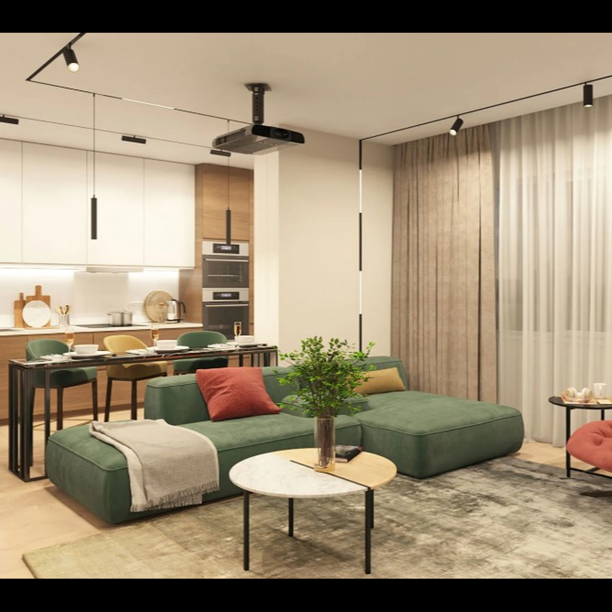 Трековый светильник DK8020-BK Denkirs