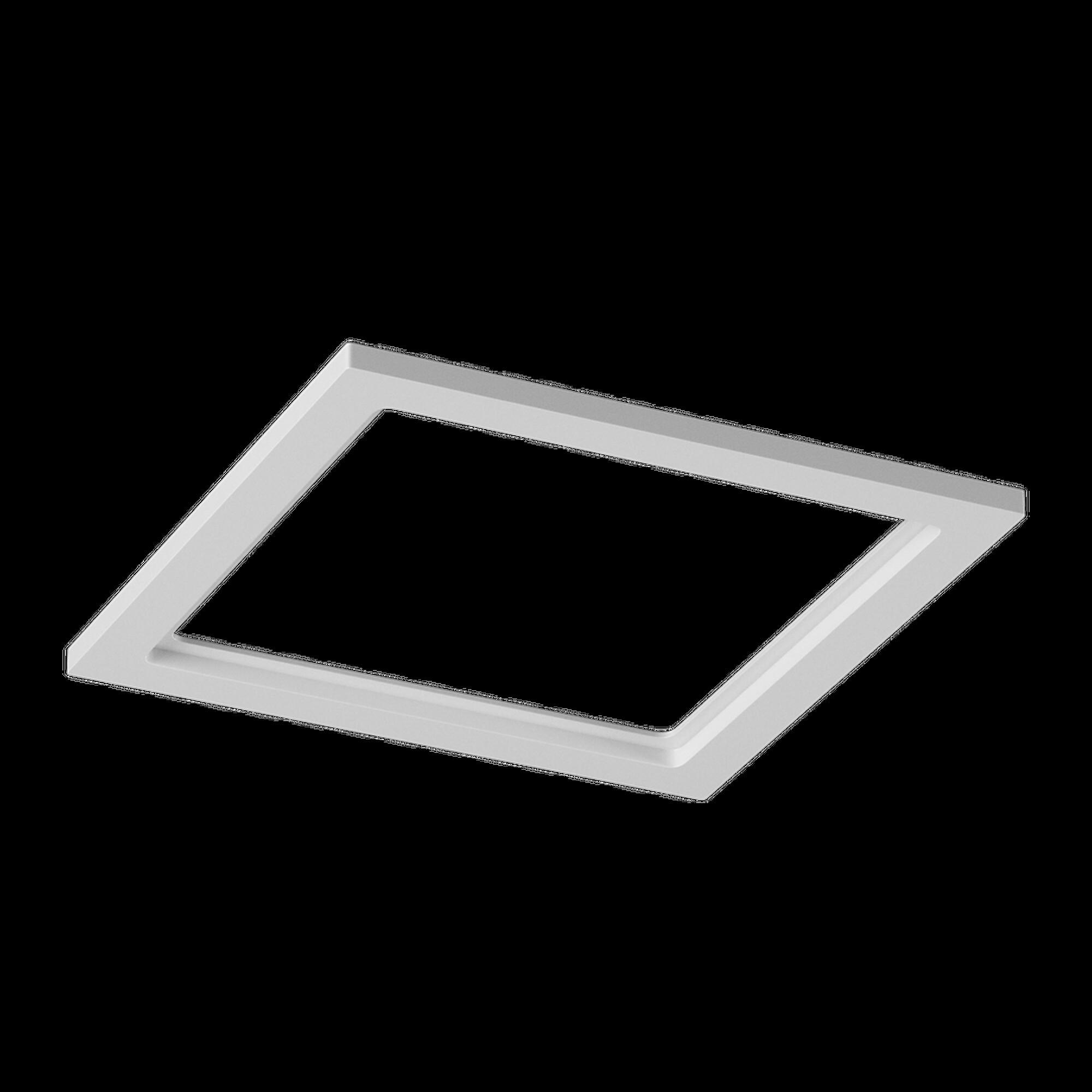 Рамка квадрат для COMBO 3, белая SWG