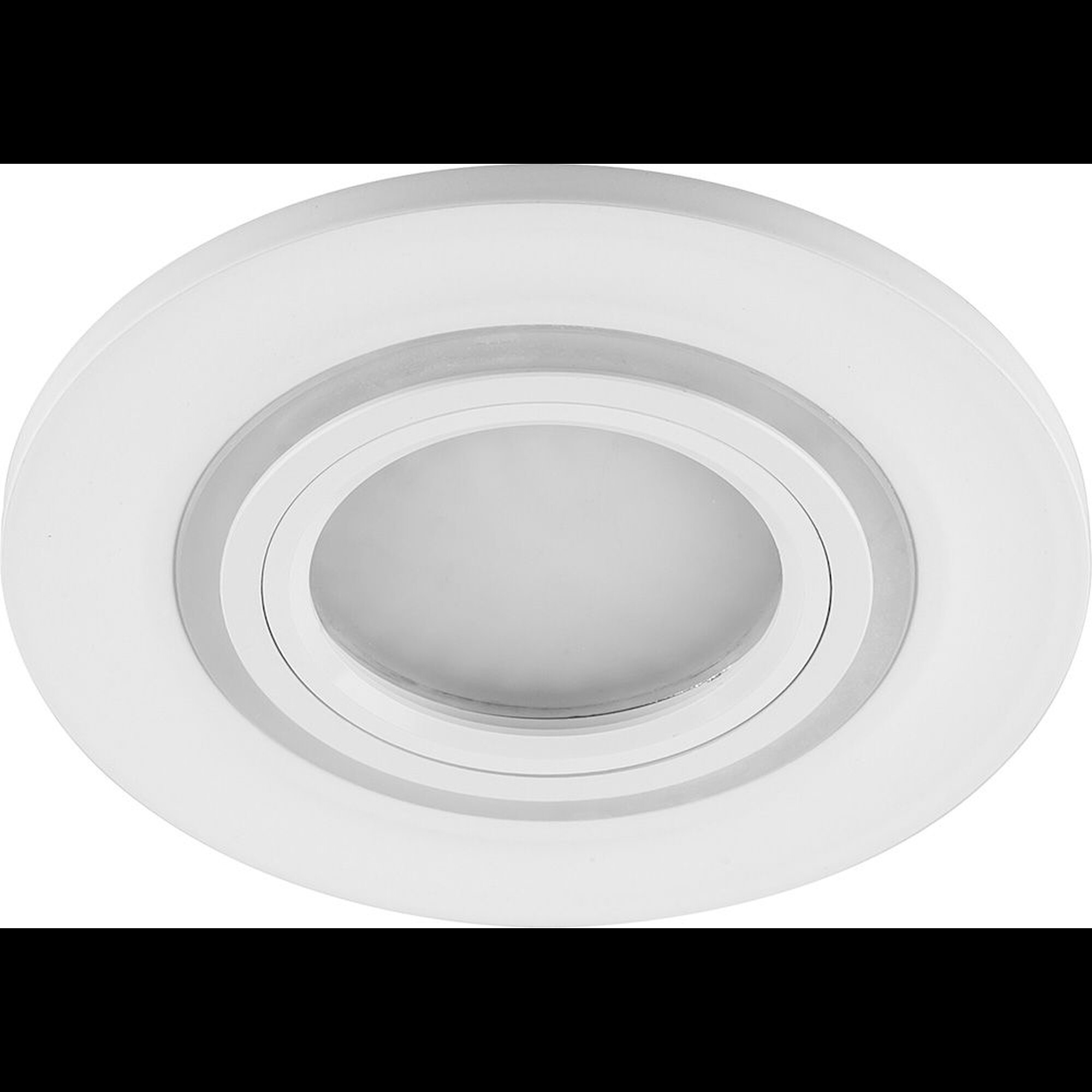 Светильник встраиваемый с белой подсветкой CD600 MR16 белый Feron (распродажа)