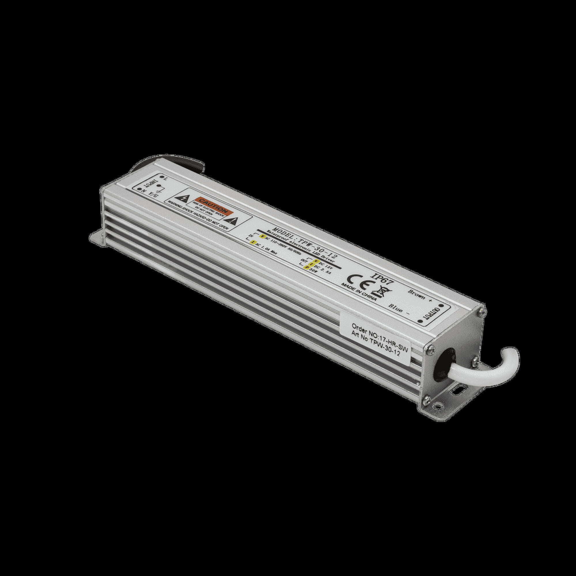 Блок питания MINI Al TPW, 30 W Влагозащитный, 12 V SWG