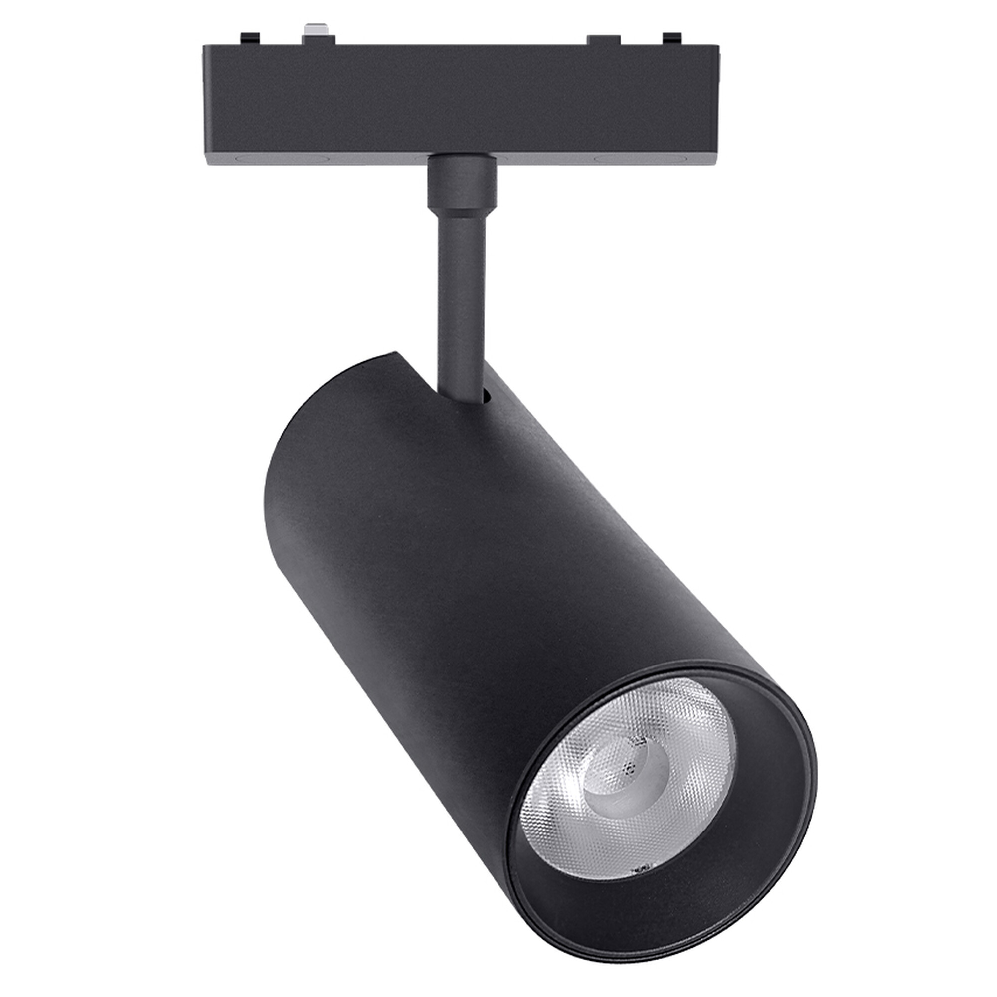 Светильник трековый 1фаза магнитный Inclin-2 Bridgelux 48В 30Вт 4000К Чёрный 3года SignImpress