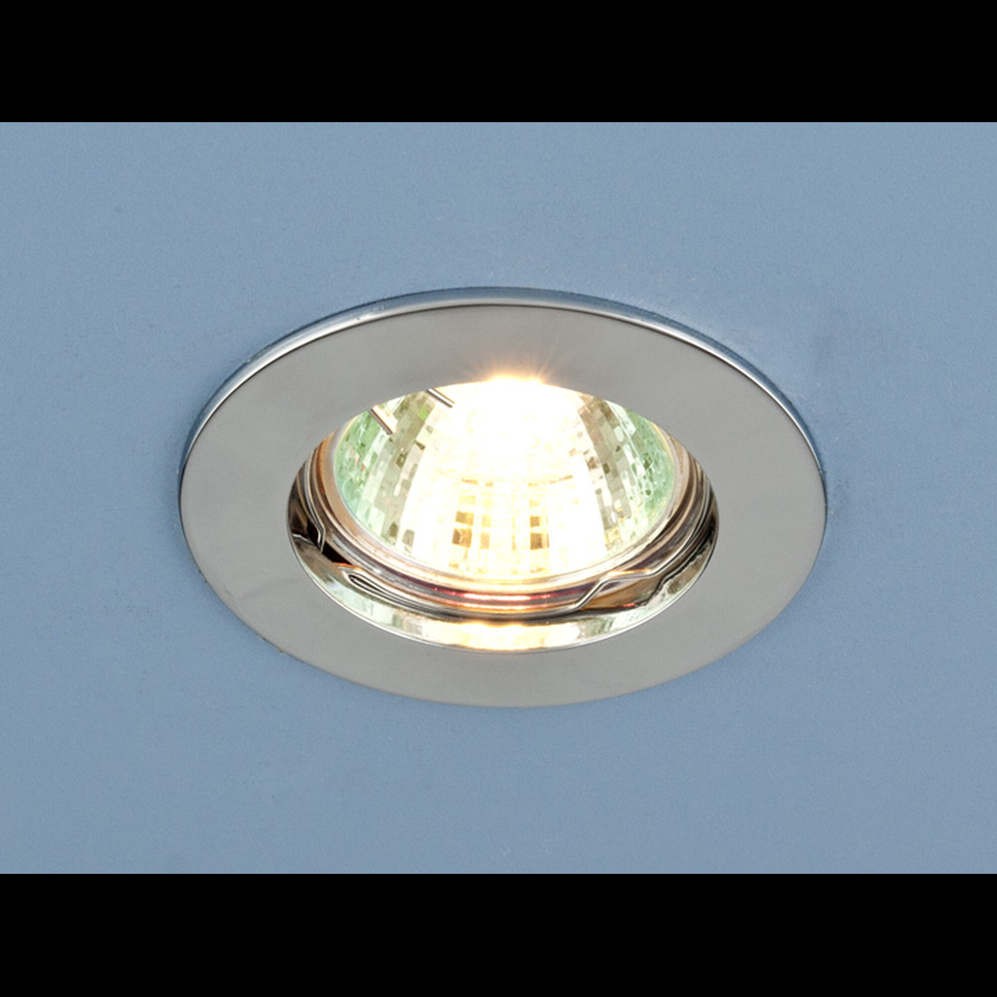 Светильник встраиваемый 863 MR16 стандарт хром сатинированный Elektrostandard (распродажа)