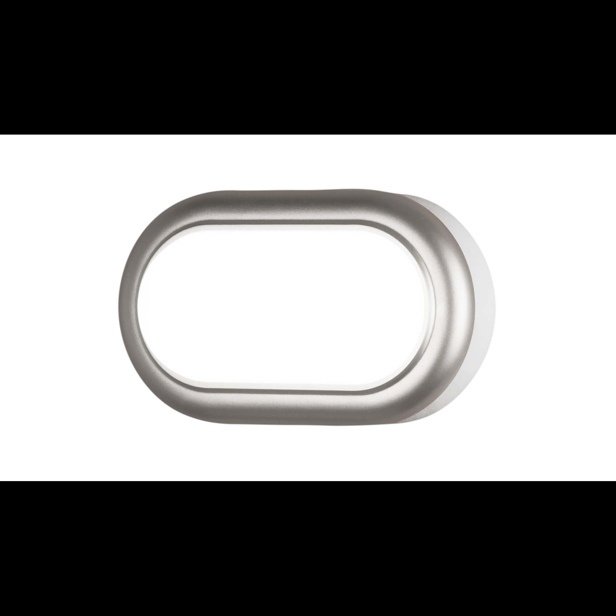 Светильник влагозащищенный овальный 8W 4000K IP54 серебро Elektrostandard (распродажа)