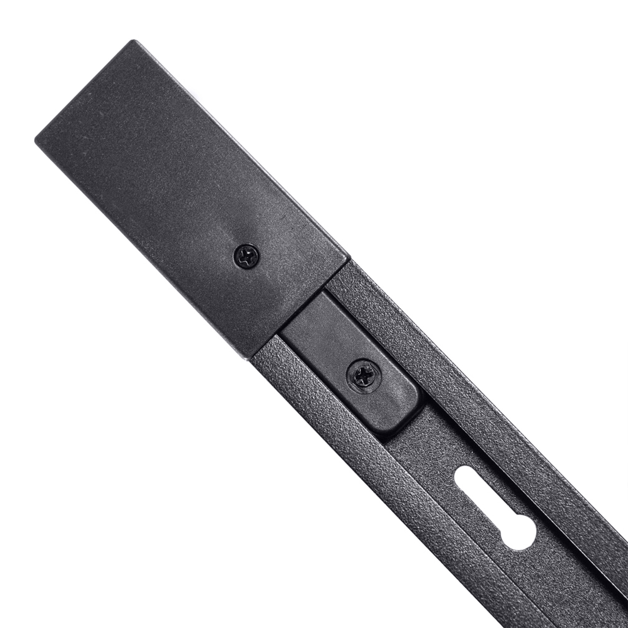 Шинопровод однофазный накладной Standard 220В для трековых светильников Чёрный 2м SignImpress