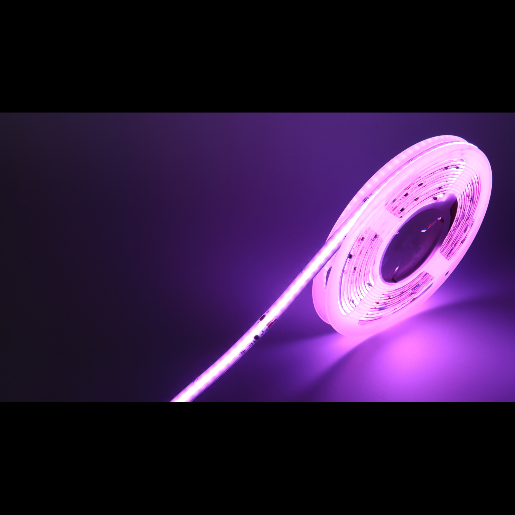 Лента светодиодная ПРО COB, 480 LED/м, 12 Вт/м, 24В, IP20, Цвет: RGB SPI (1м.) SWG 