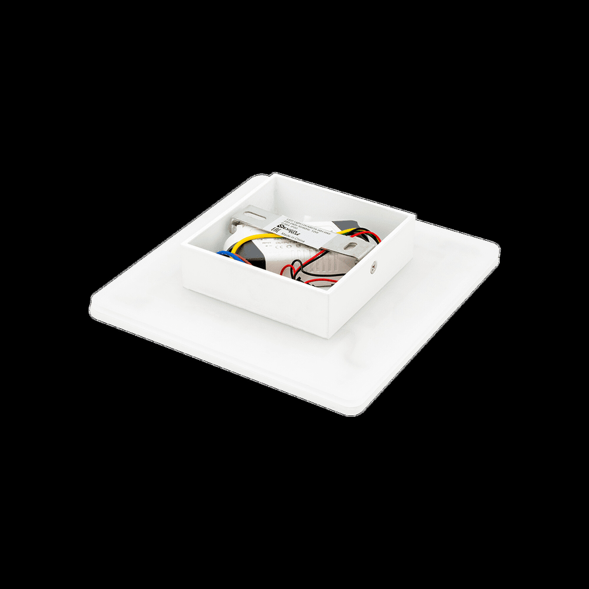 Светильник настенный RUBIK, белый, 12Вт, 3000K, IP20, LWA807A-WH-WW SWG